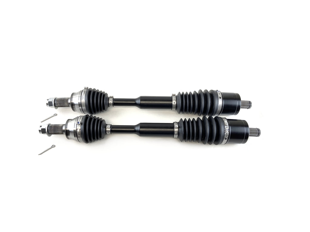 Monster XP Series Front CV Axles for Polaris 1333948, Left & Right, RZR 900 50" 55" Trail 900, Telescoping, Built Tough, 4340 Chromoly Steel, Direct Fit, Factory Length with 4" of Travel 1
