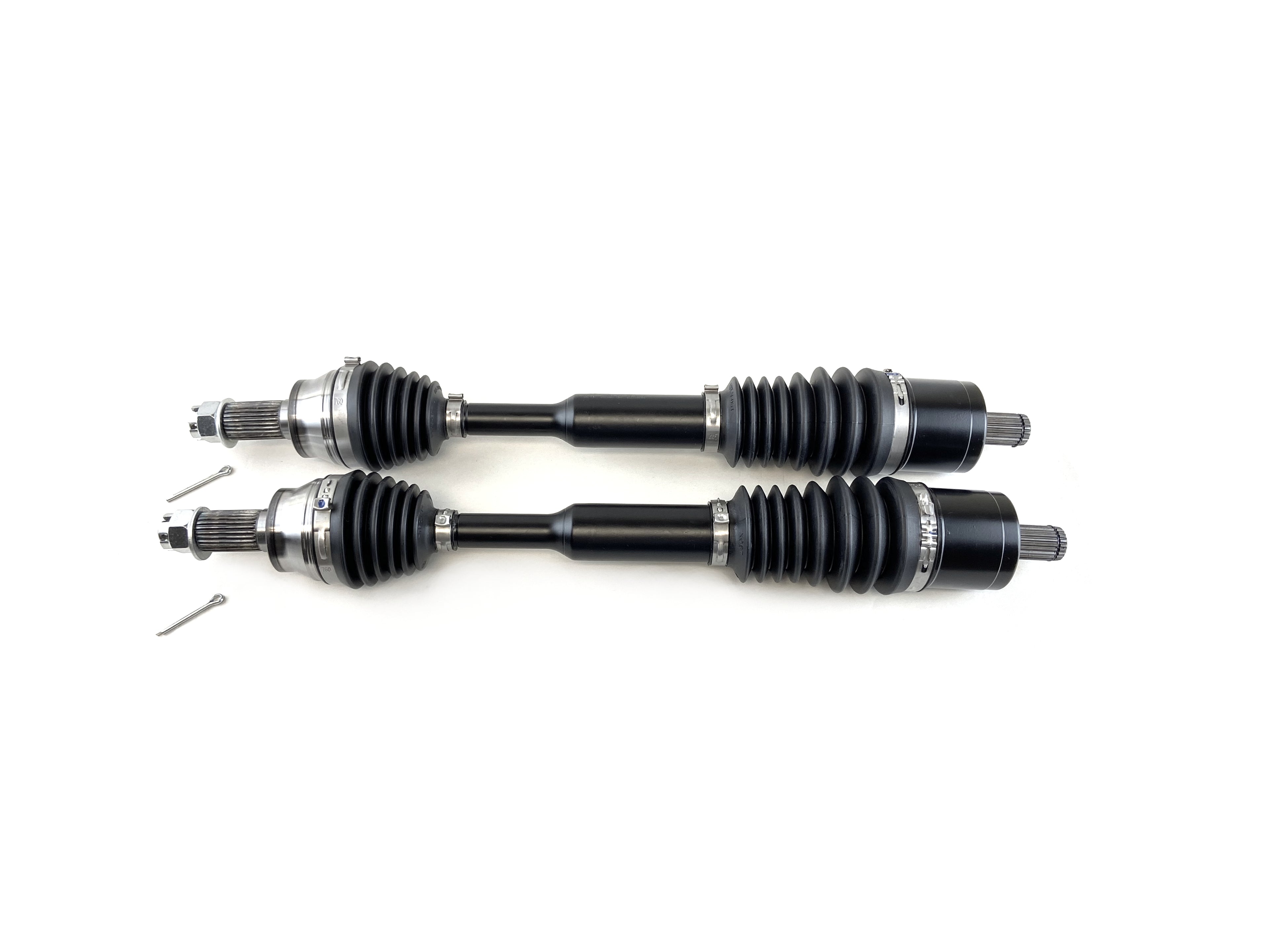 Monster XP Series Front CV Axles for Polaris 1333948, Left & Right, RZR 900 50" 55" Trail 900, Telescoping, Built Tough, 4340 Chromoly Steel, Direct Fit, Factory Length with 4" of Travel 1