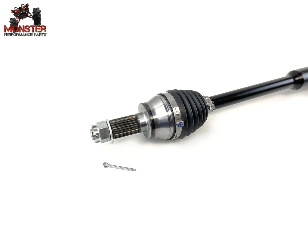 Monster XP Series Front CV Axle for Polaris 1333946, Left or Right, Telescoping 4