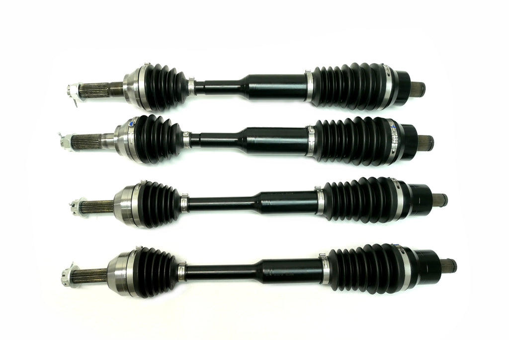 Monster XP Series Full CV Axle Set for Polaris 1333238, 1333069, Front & Rear, Ranger EV LSV LEV 2015-2022, Telescoping, Built Tough, 4340 Chromoly Steel, Factory Length with 4" of Travel 1