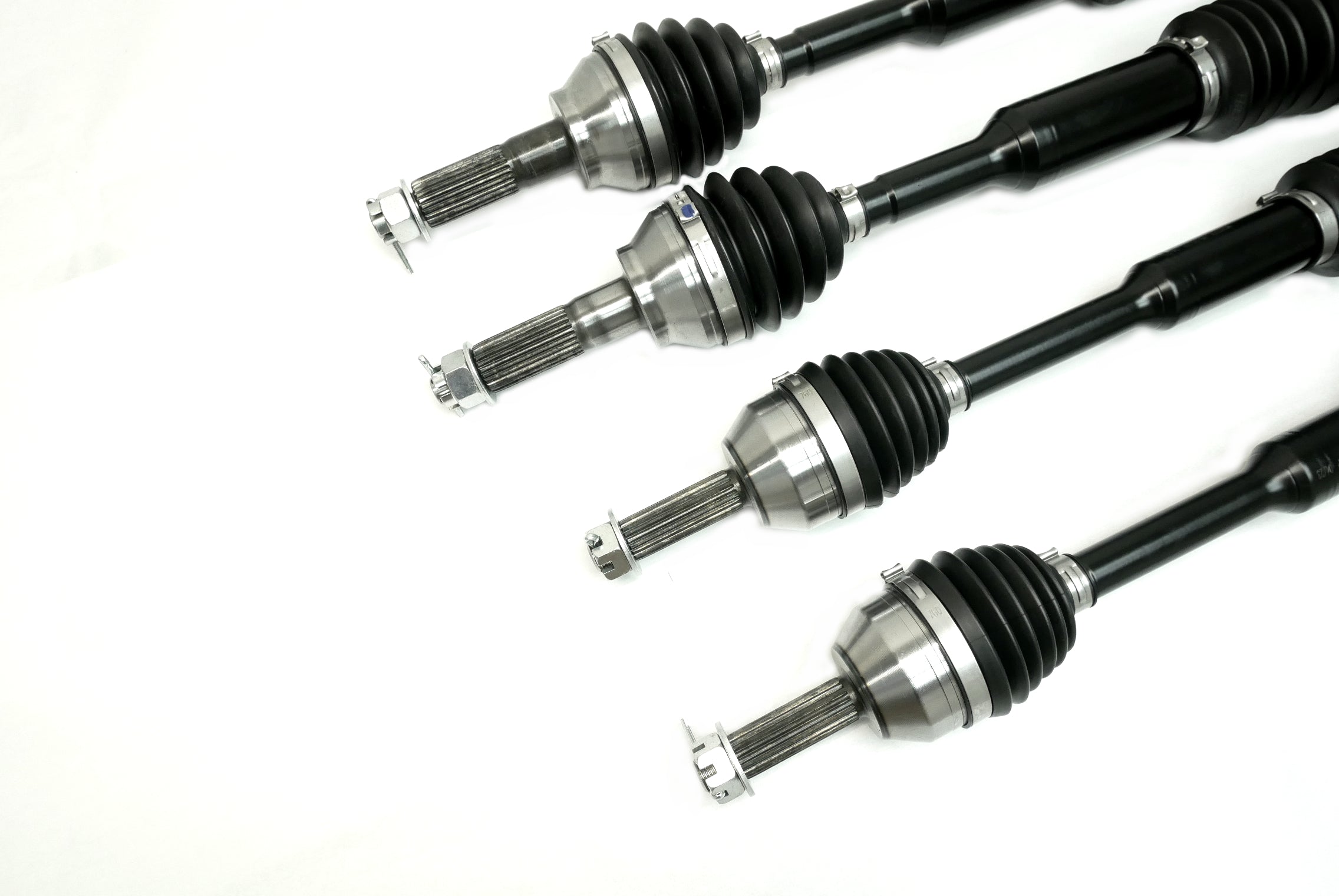 Monster XP Series Full CV Axle Set for Polaris 1333238, 1333069, Front & Rear, Ranger EV LSV LEV 2015-2022, Telescoping, Built Tough, 4340 Chromoly Steel, Factory Length with 4" of Travel 3