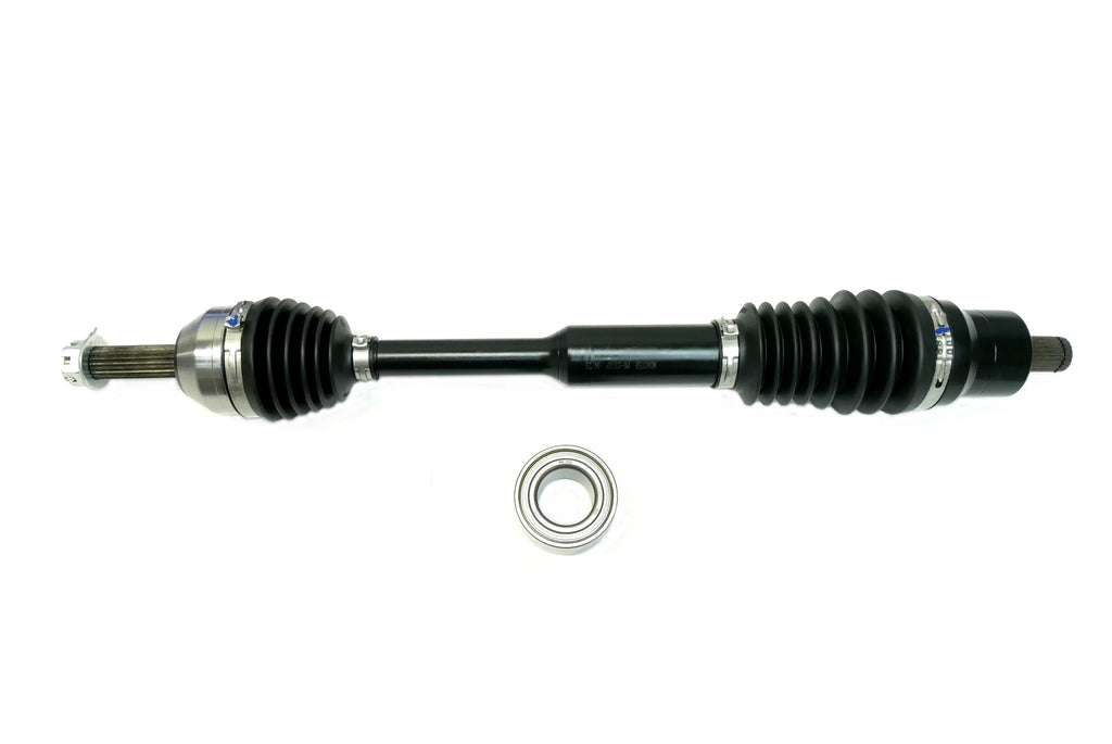 Monster XP Series Front CV Axle & Brg for Polaris 1333238, Ranger 500 570 ETX EV, Telescoping, Built Tough, 4340 Chromoly Steel, Direct Fit, Factory Length with 4" of Travel