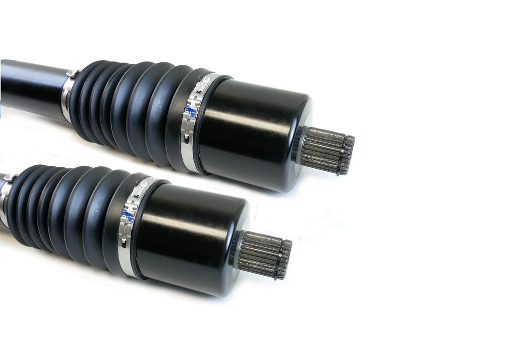 Monster XP Series Front CV Axles for Polaris 1333942, Left & Right, RZR XP XP4 Turbo & RZR RS1, Telescoping, Built Tough, 4340 Chromoly Steel, Direct Fit, Factory Length with 4" of Travel 3