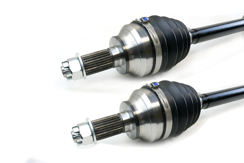 Monster XP Series Front CV Axles for Polaris 1333942, Left & Right, RZR XP XP4 Turbo & RZR RS1, Telescoping, Built Tough, 4340 Chromoly Steel, Direct Fit, Factory Length with 4" of Travel 4