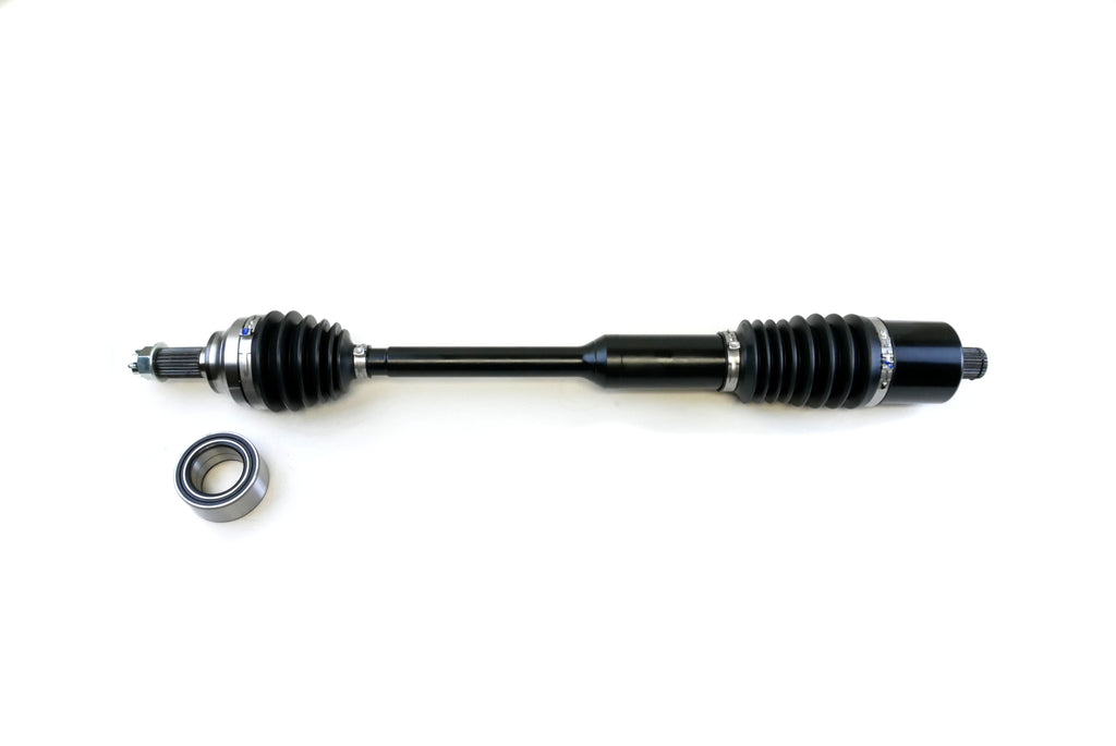 Monster XP Series Front CV Axle & Brg for Polaris 1333942, RZR XP XP4 Turbo & RZR RS1, Telescoping, Built Tough, 4340 Chromoly Steel, Direct Fit, Factory Length with 4" of Travel