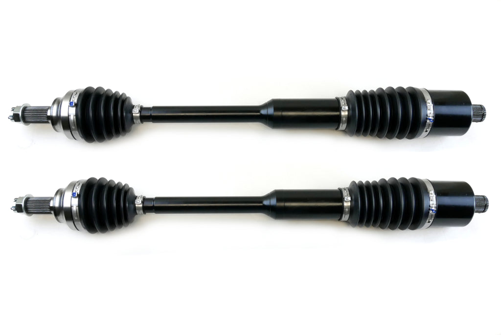 Monster XP Series Front CV Axles for Polaris 1333942, Left & Right, RZR XP XP4 Turbo & RZR RS1, Telescoping, Built Tough, 4340 Chromoly Steel, Direct Fit, Factory Length with 4" of Travel 1