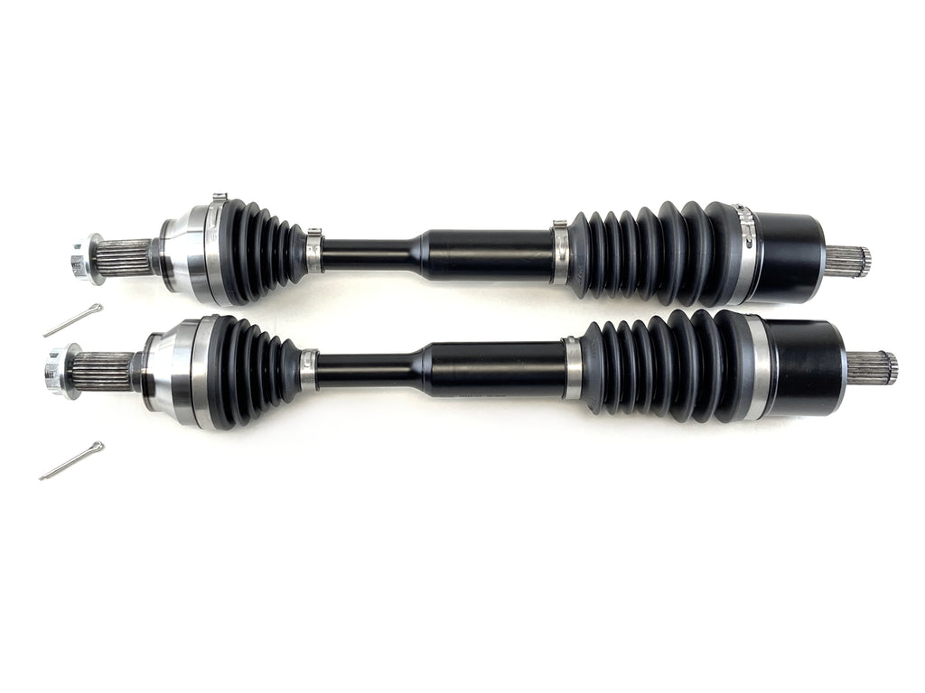 Monster XP Series Full CV Axle Set for Polaris 1333431, 1332642, Front & Rear, Telescoping, Built Tough, 4340 Chromoly Steel, Direct Fit, Factory Length with 4" of Travel 2