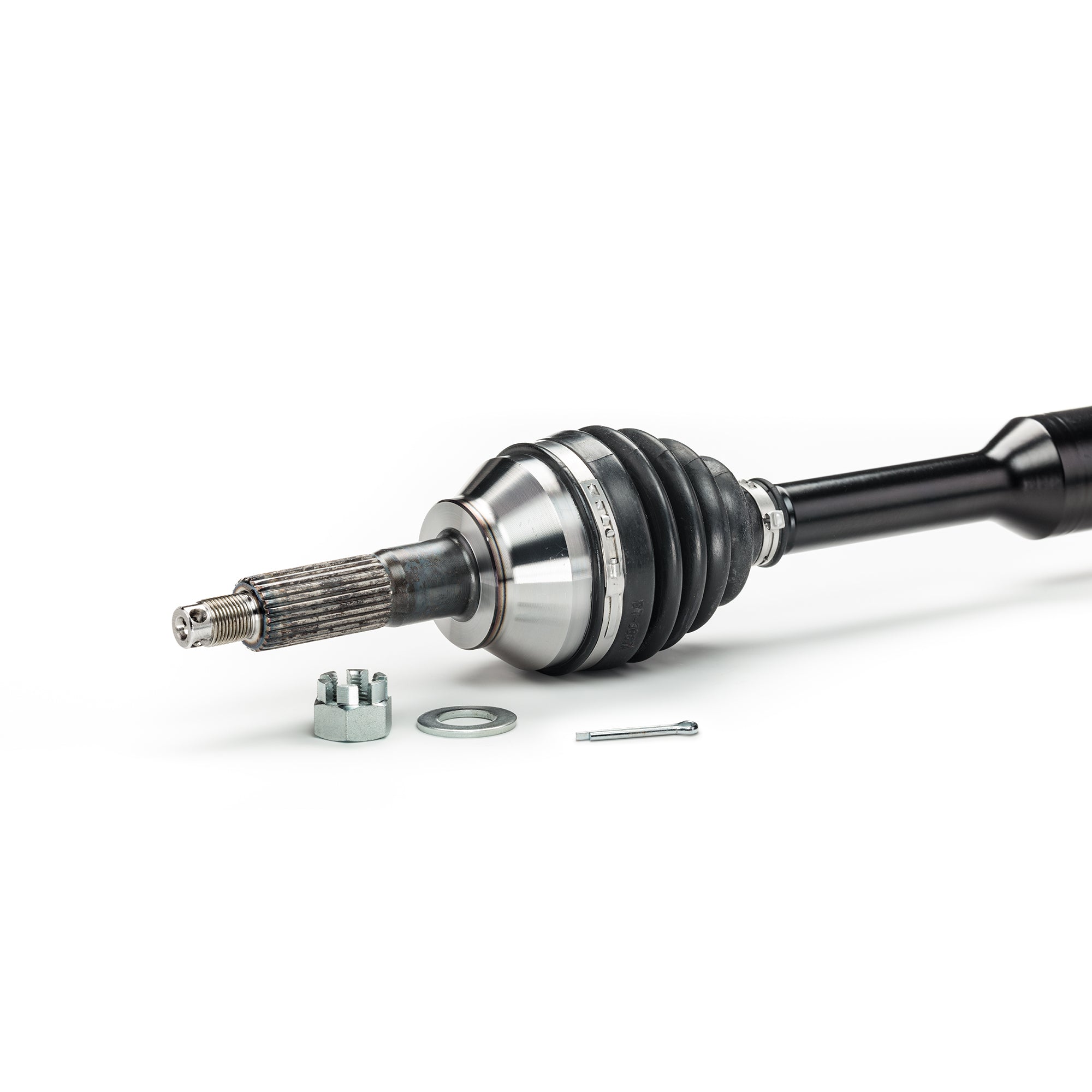 Monster XP Series Rear CV Axles & Brgs for Polaris 1332878, Left & Right, Ranger 500 800, Telescoping, Built Tough, 4340 Chromoly Steel, Direct Fit, Factory Length with 4" of Travel 4