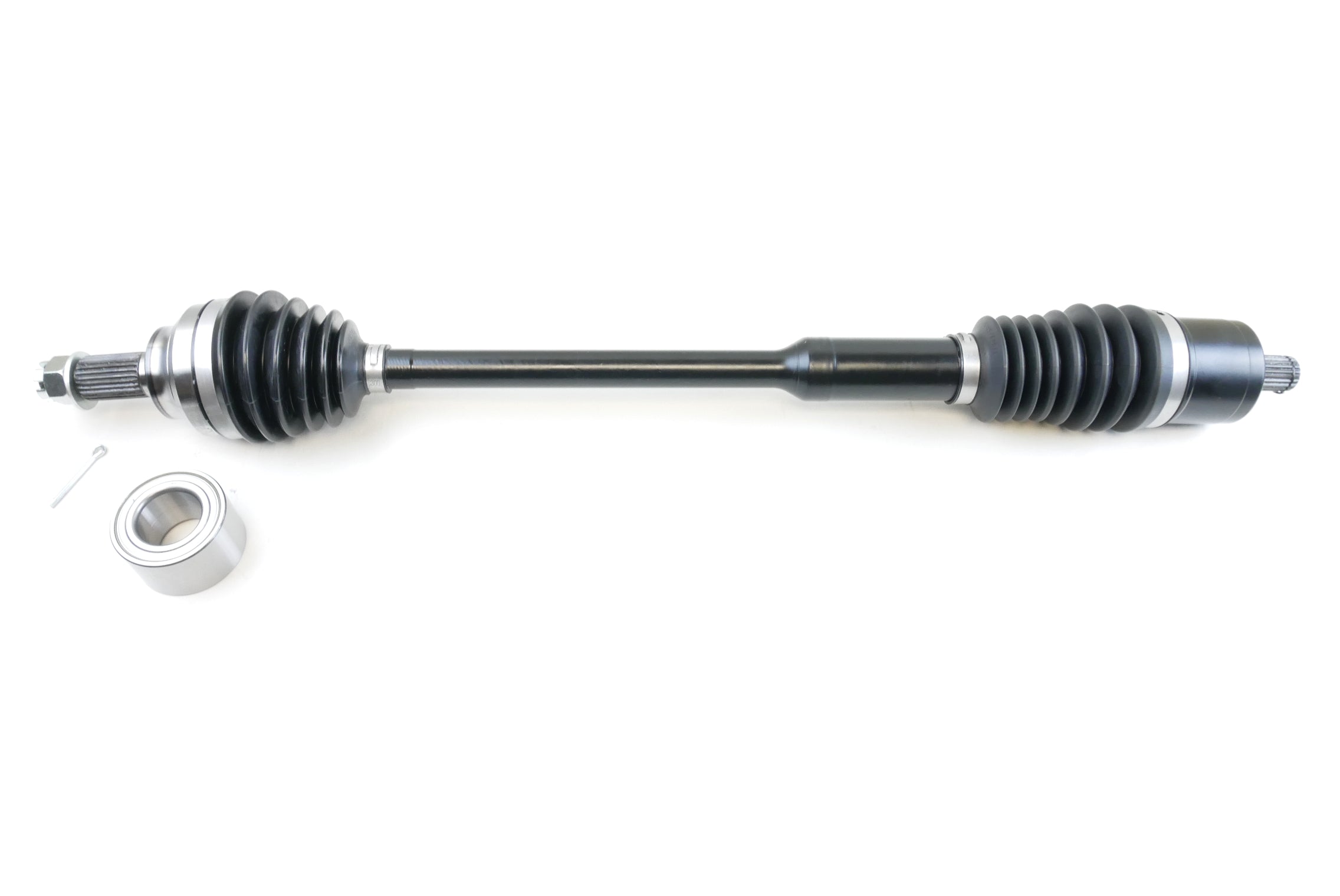 Monster XP Series Front CV Axle & Brg for Polaris 1334491, RZR XP XP4 1000 2017 2018 2019, Telescoping, Built Tough, 4340 Chromoly Steel, Direct Fit, Factory Length with 4" of Travel 1