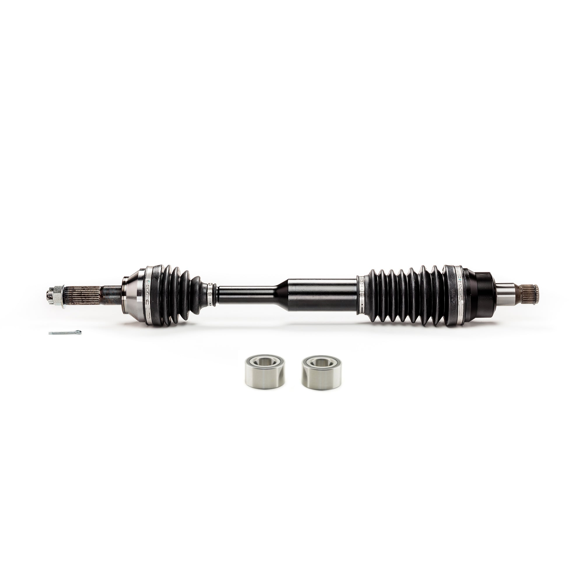 Monster XP Series Rear CV Axle & Brgs for Polaris 1332883, RZR 4 800, RZR S 800, Telescoping, Built Tough, 4340 Chromoly Steel, Direct Fit, Factory Length with 4" of Travel 1