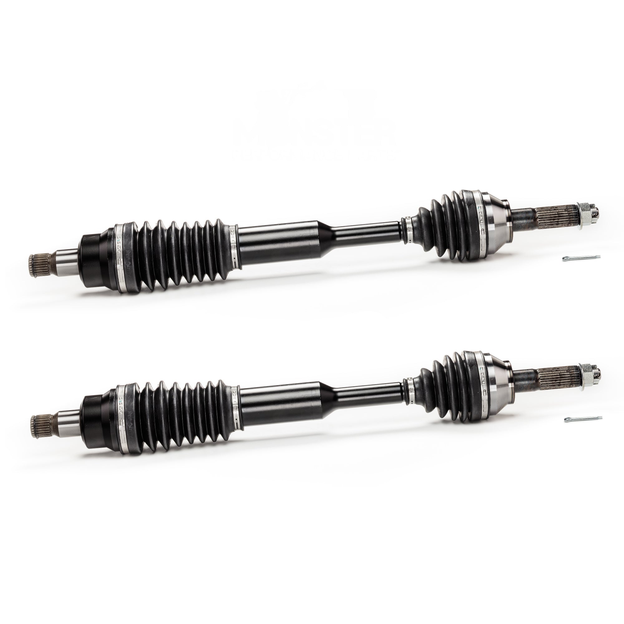 Monster XP Series Rear CV Axles for Polaris 1332883, RZR 4 800, RZR S 800, Telescoping, Built Tough, 4340 Chromoly Steel, Direct Fit, Factory Length with 4" of Travel, Left & Right 1
