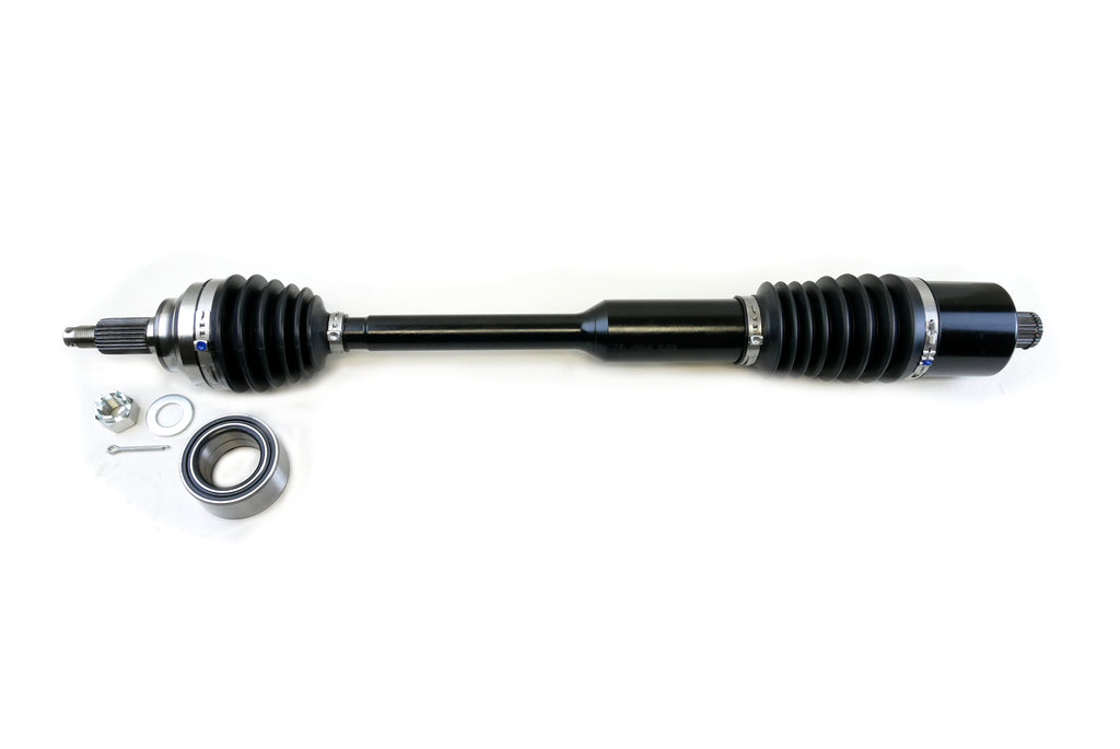 Monster XP Series Rear CV Axle & Brg for Polaris 1333944, RZR XP XP4 1000, RZR RS1, Telescoping, Built Tough, 4340 Chromoly Steel, Direct Fit, Factory Length with 4" of Travel 1