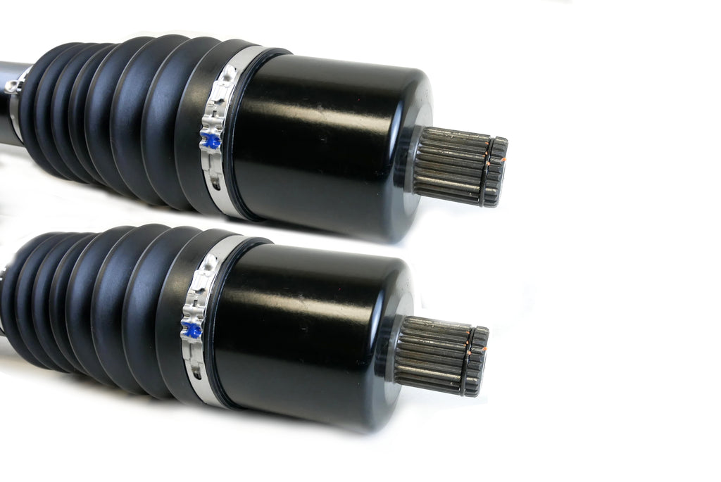 Monster XP Series Rear CV Axles for Polaris 1333944, Left & Right, RZR XP XP4 1000, RZR RS1, Telescoping, Built Tough, 4340 Chromoly Steel, Direct Fit, Factory Length with 4" of Travel 4