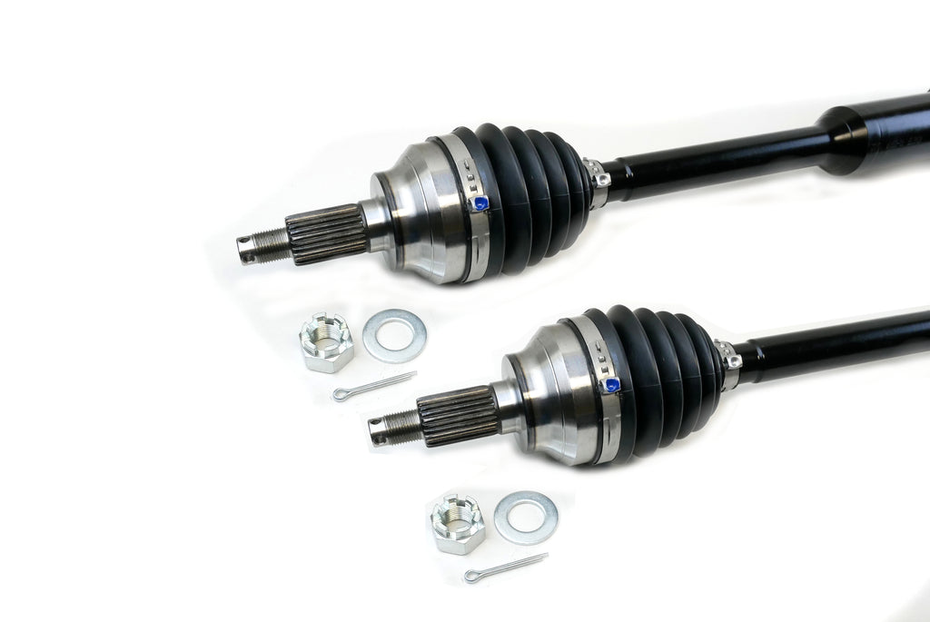 Monster XP Series Rear CV Axles for Polaris 1333944, Left & Right, RZR XP XP4 1000, RZR RS1, Telescoping, Built Tough, 4340 Chromoly Steel, Direct Fit, Factory Length with 4" of Travel 3