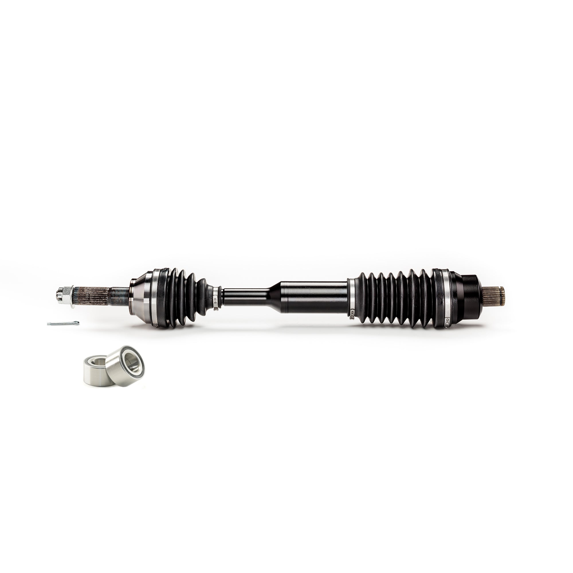 Monster XP Series Rear CV Axle & Brgs for Polaris 1332692, Ranger 400 500 800 EV, Telescoping, Built Tough, 4340 Chromoly Steel, Direct Fit, Factory Length with 4" of Travel