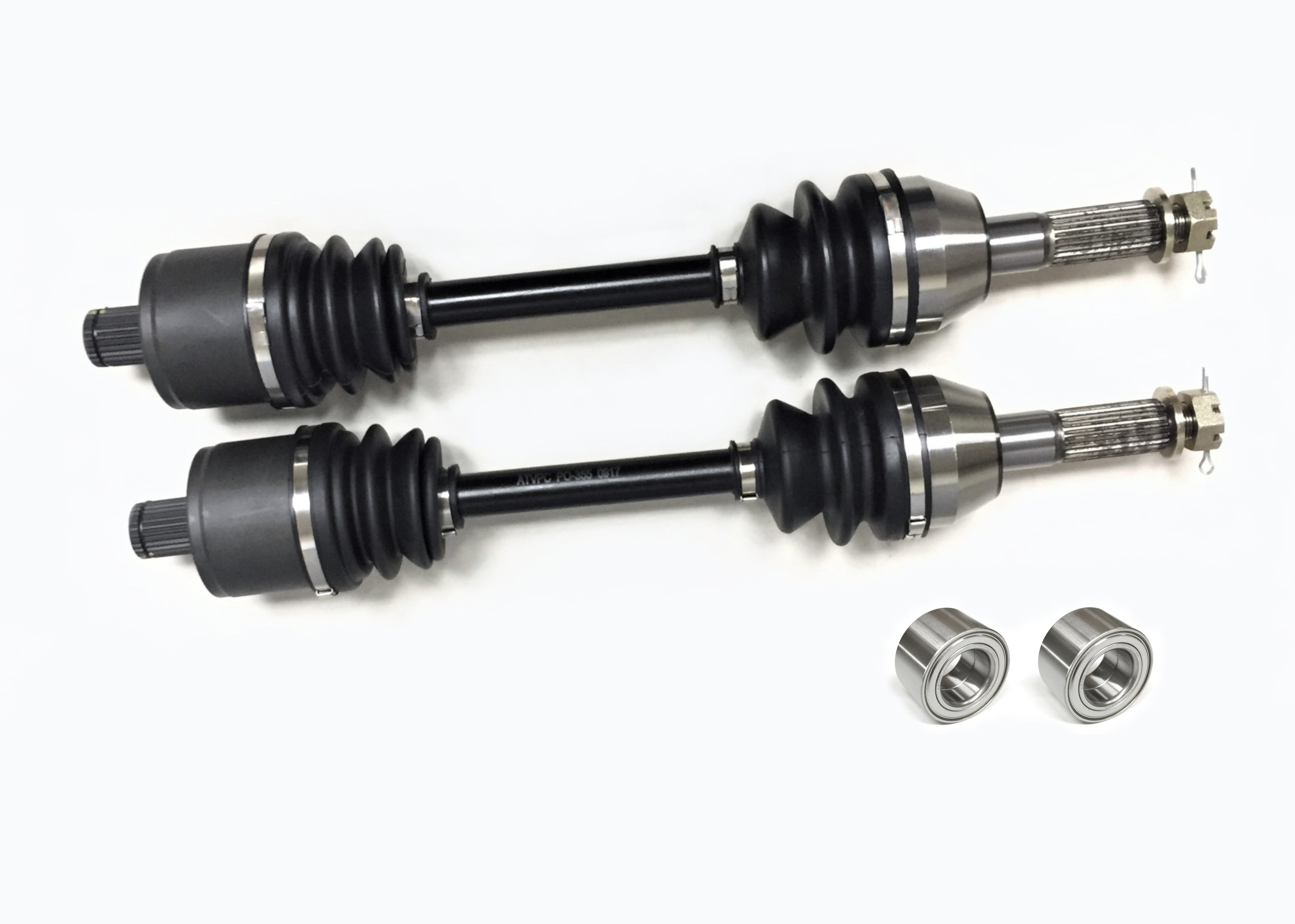 Precision Rear CV Axles & Brgs for Polaris 1332655 Left & Right Quality Tested
