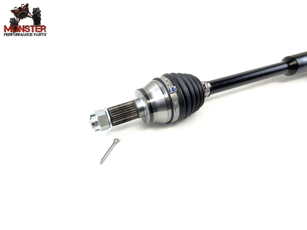 Monster XP Series Front CV Axle for Polaris 1333681, Left or Right, Telescoping 4