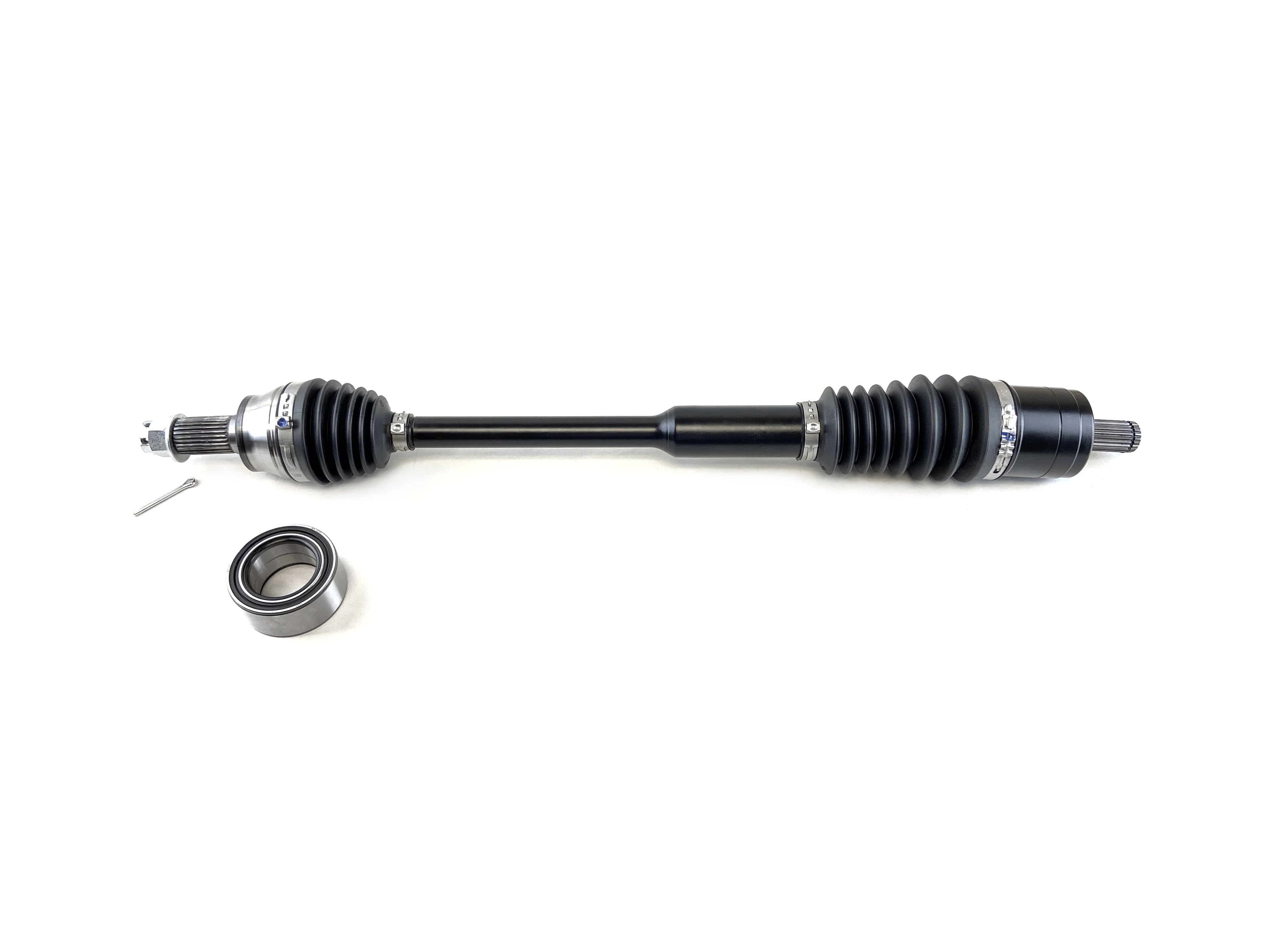 Monster XP Series Front CV Axle & Brg for Polaris  1333681, ACE 900 2017 2018 2019, Telescoping, Built Tough, 4340 Chromoly Steel, Direct Fit, Factory Length with 4" of Travel