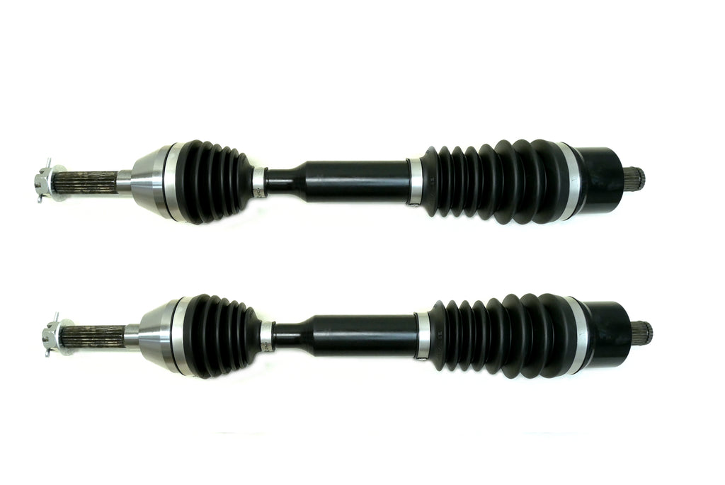 Monster XP Series Front CV Axles for Polaris 1333752, Left & Right, Sportsman 450 570, Telescoping, Built Tough, 4340 Chromoly Steel, Direct Fit, Factory Length with 4" of Travel