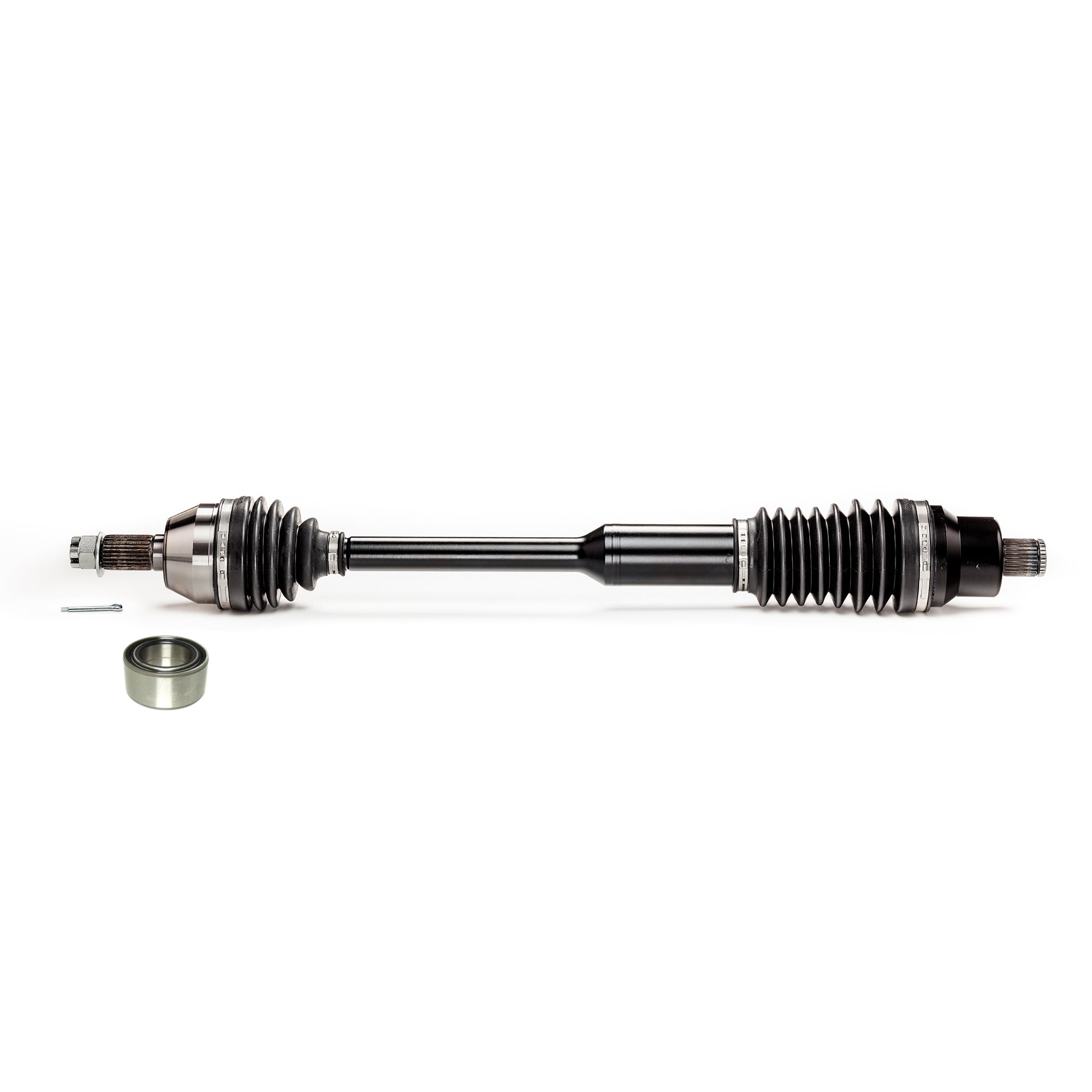 Monster XP Series Rear CV Axle & Brg for Polaris RZR XP XP4 1000 2014-2015, Telescoping, Built Tough, 4340 Chromoly Steel, Direct Fit, Factory Length with 4" of Travel