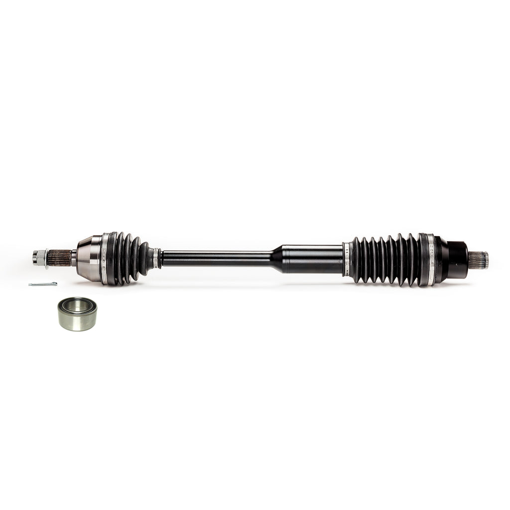 Monster XP Series Rear CV Axle & Brg for Polaris RZR XP XP4 1000 2014-2015, Telescoping, Built Tough, 4340 Chromoly Steel, Direct Fit, Factory Length with 4" of Travel 1