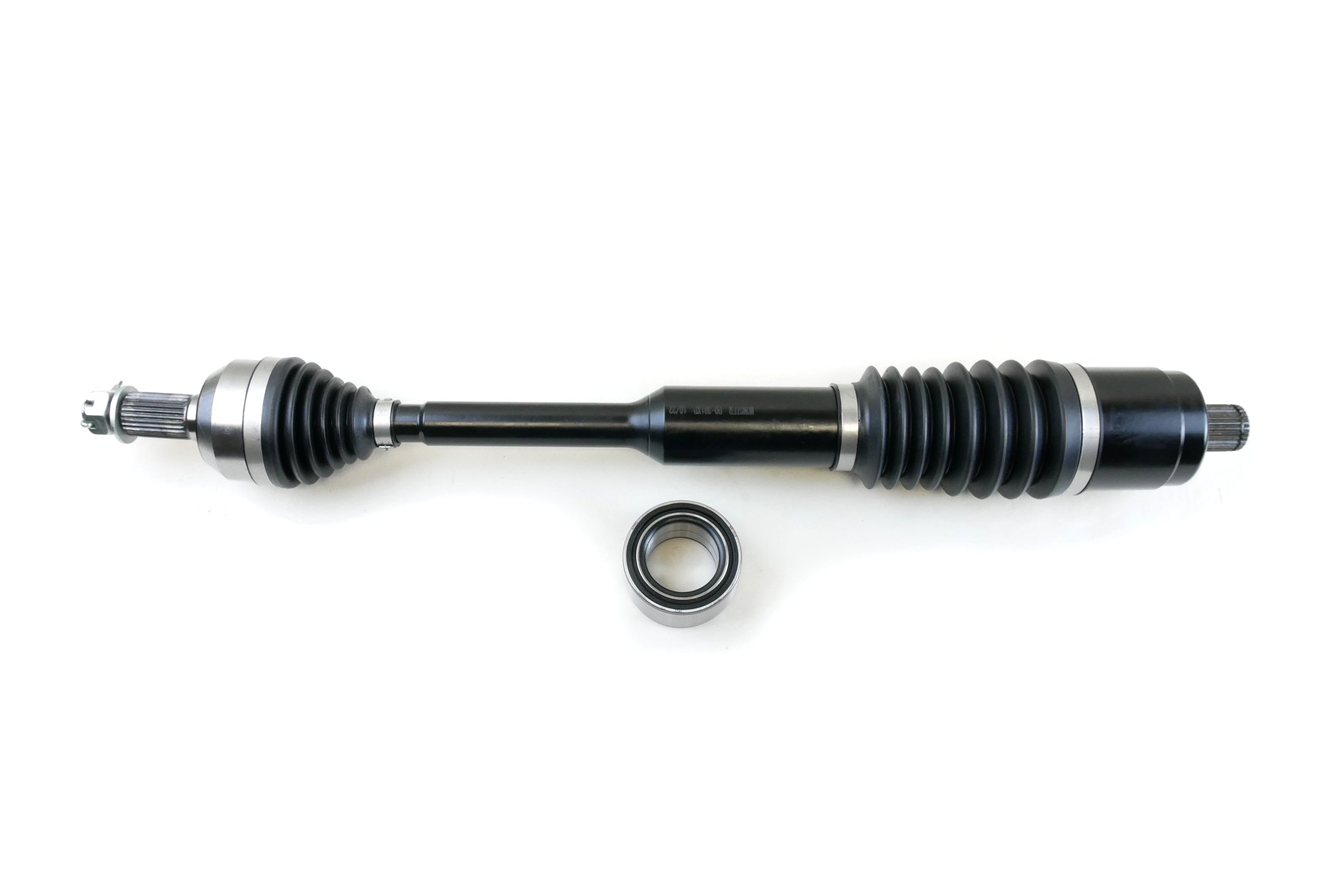 Monster XP Series Rear CV Axle & Brg for Polaris 1333081, RZR S 900 1000, RZR 4 900, General 1000 1000-4, Telescoping, Built Tough, 4340 Chromoly Steel, Direct Fit, Factory Length with 4" of Travel 1