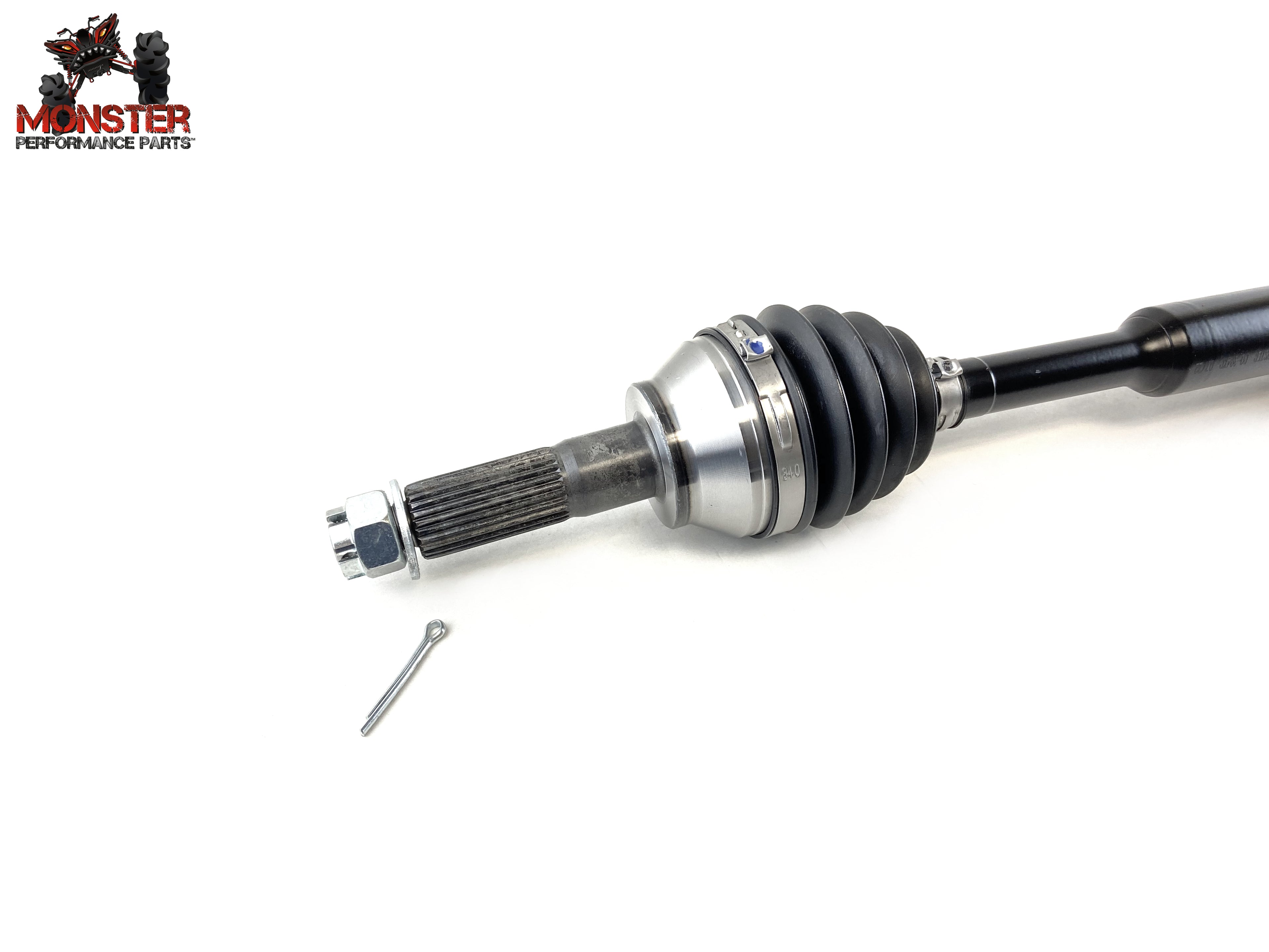 Monster XP Series Rear Left CV Axle for Polaris 1332894, Telescoping 3