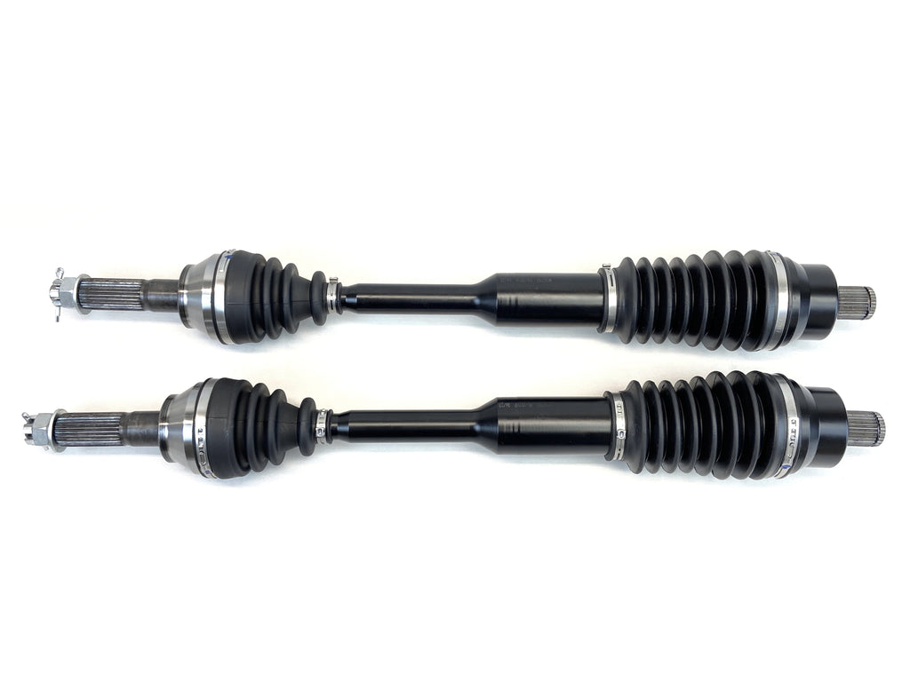 Monster XP Series Full CV Axle Set for Polaris 1333681, 1332947, Front & Rear, ACE 900 2017 2018 2019, Telescoping, Built Tough, 4340 Chromoly Steel, Direct Fit, Factory Length with 4" of Travel 4