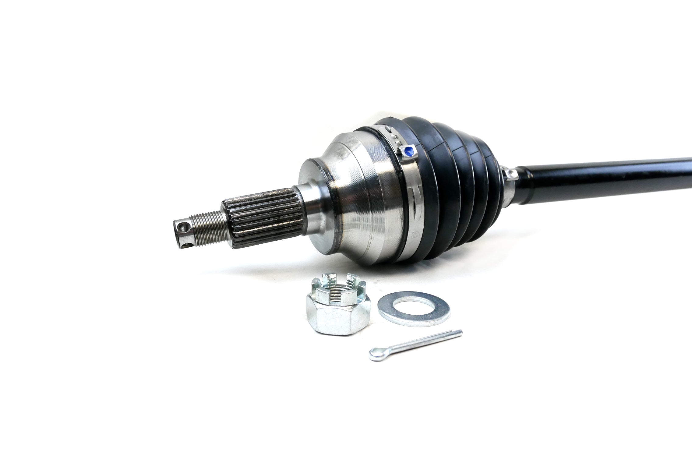 Monster XP Series Rear CV Axle & Brg for Polaris 1334060, RZR XP XP4 Turbo S, Telescoping, Built Tough, 4340 Chromoly Steel, Direct Fit, Factory Length with 4" of Travel 4