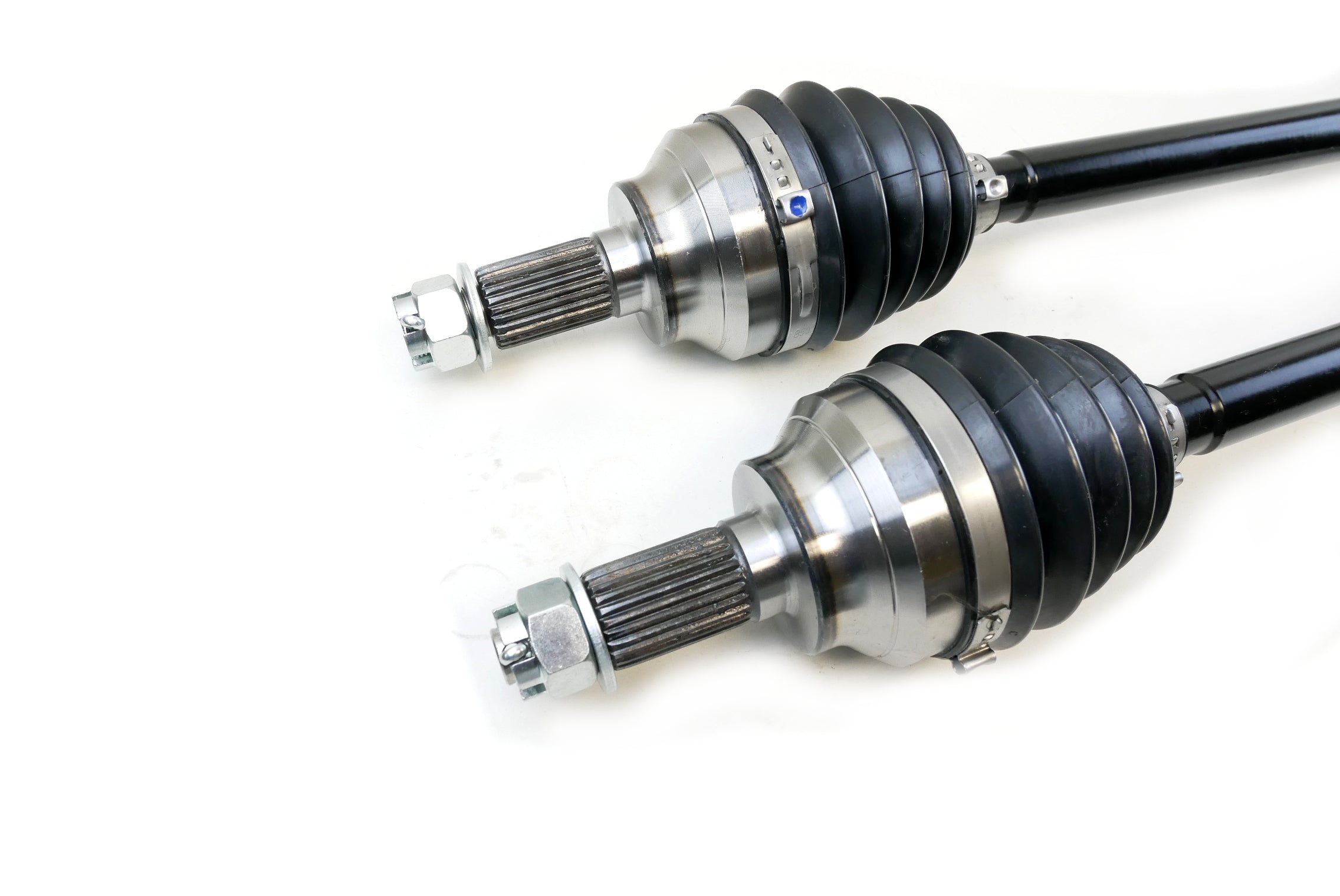 Monster XP Series Rear CV Axles & Brgs for Polaris 1334060, Left & Right, RZR XP XP4 Turbo S, Telescoping, Built Tough, 4340 Chromoly Steel, Direct Fit, Factory Length with 4" of Travel 4