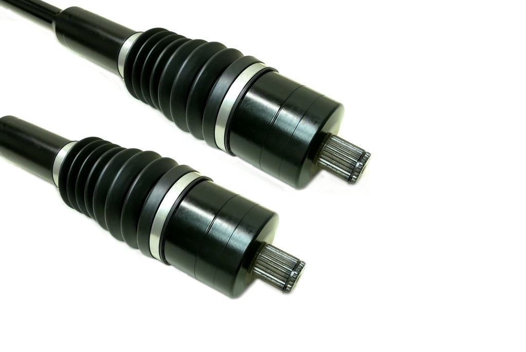 Monster XP Series Front CV Axles for Polaris 1334059, 2207752, Left & Right, RZR XP XP4 Turbo S, Telescoping, Built Tough, 4340 Chromoly Steel, Direct Fit, Factory Length with 4" of Travel 2