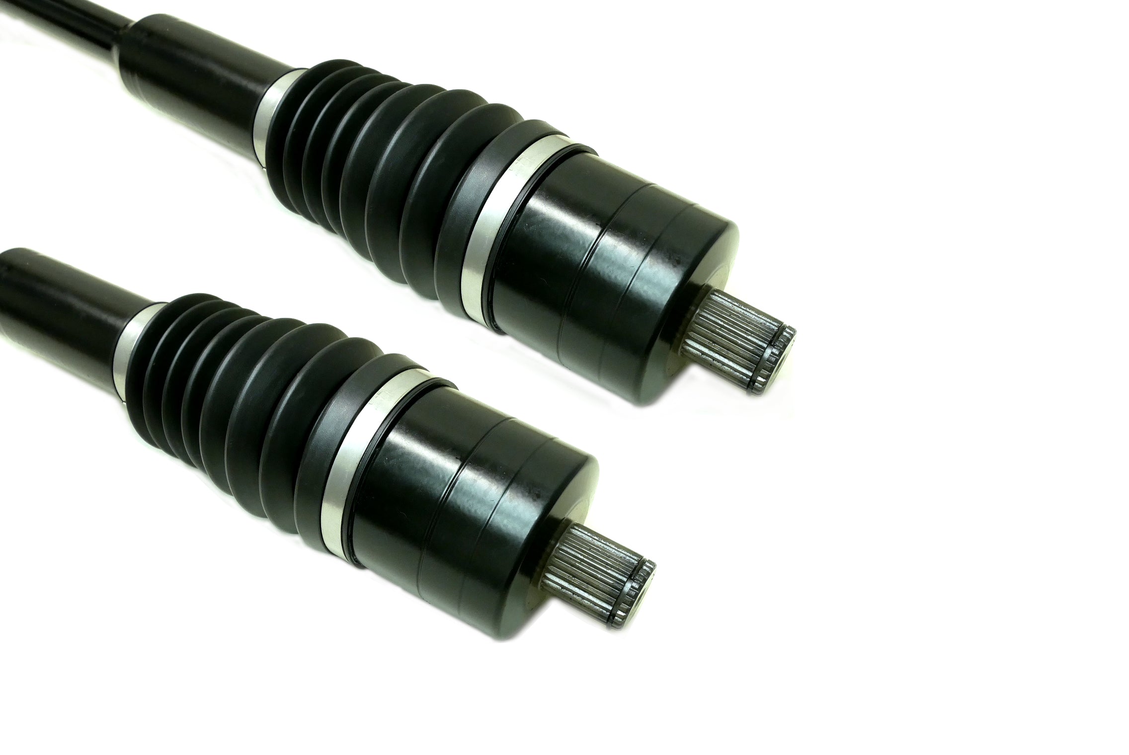 Monster XP Series Front CV Axles for Polaris 1334059, 2207752, Left & Right, RZR XP XP4 Turbo S, Telescoping, Built Tough, 4340 Chromoly Steel, Direct Fit, Factory Length with 4" of Travel 2