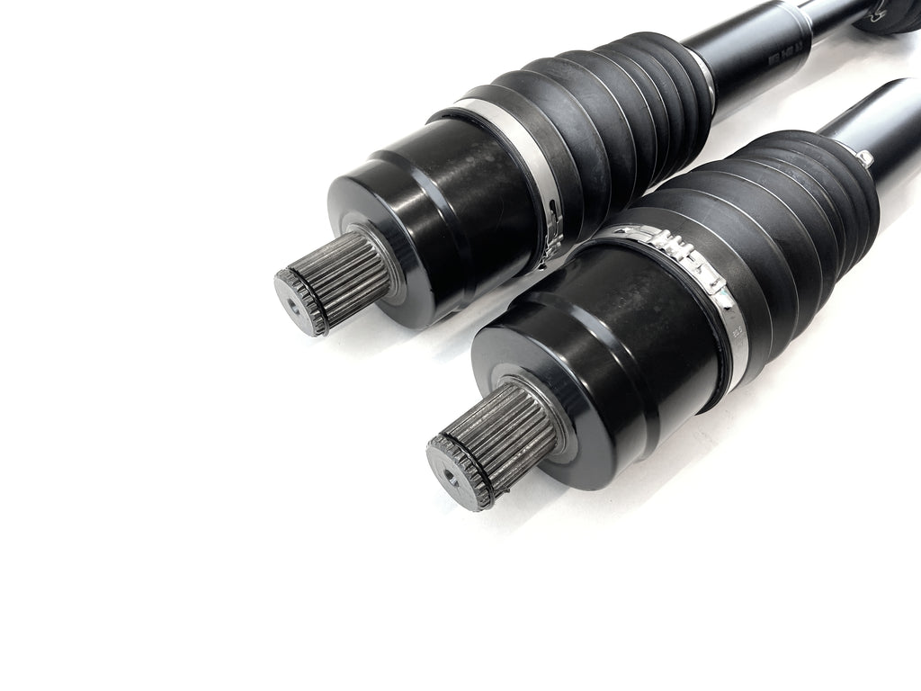 Monster XP Series Rear CV Axles for Polaris 1333748, Left & Right, Ranger 1000 & XP 1000 2019-2021, Telescoping, Built Tough, 4340 Chromoly Steel, Direct Fit, Factory Length with 4" of Travel 4