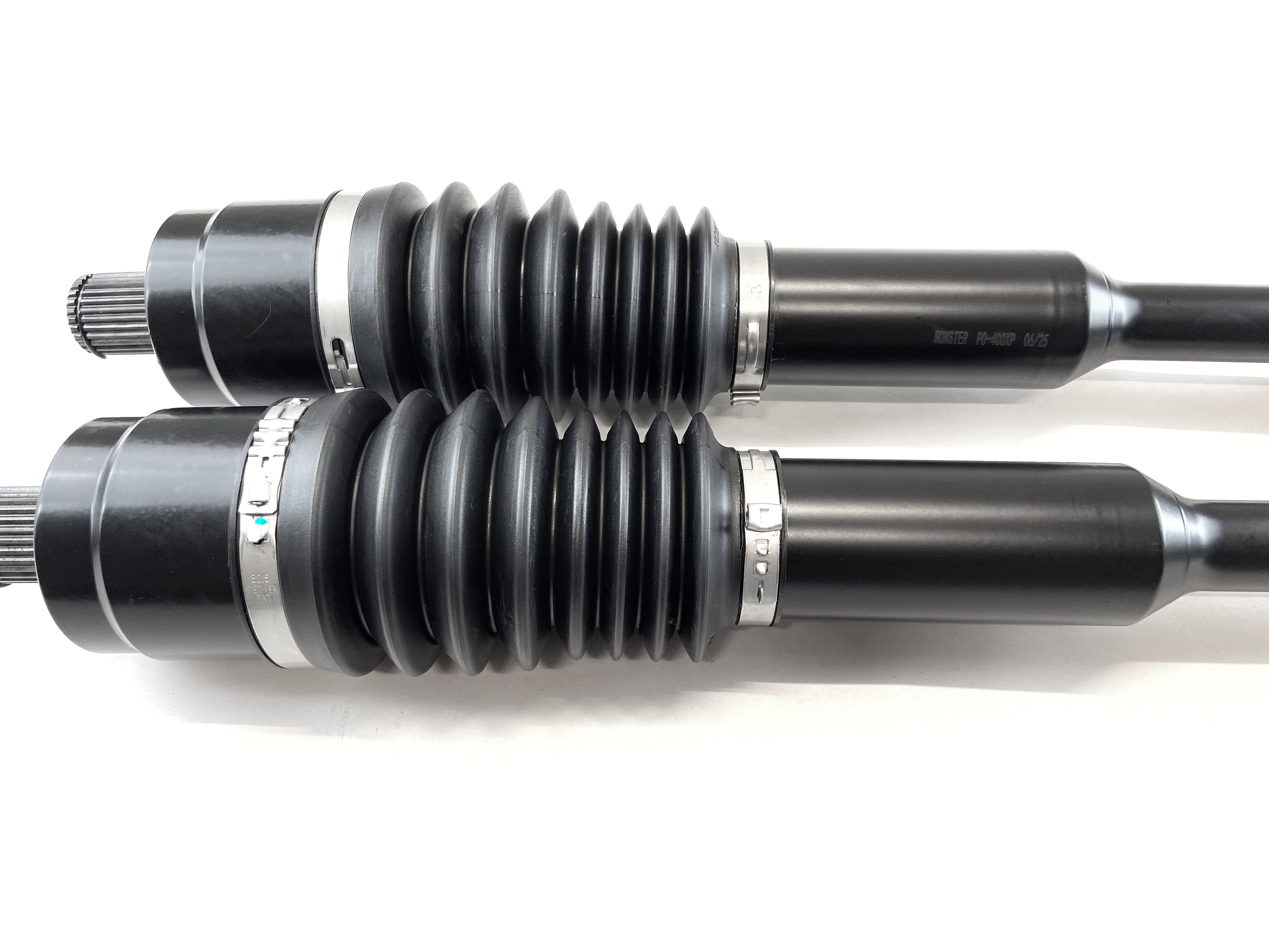 Monster XP Series Rear CV Axles for Polaris 1333748, Left & Right, Ranger 1000 & XP 1000 2019-2021, Telescoping, Built Tough, 4340 Chromoly Steel, Direct Fit, Factory Length with 4" of Travel 7