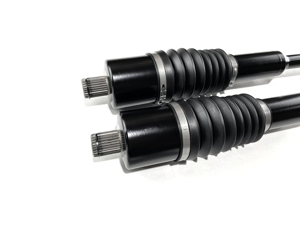 Monster XP Series Full CV Axle Set for Polaris 1333942, 1334487, Front & Rear, Telescoping, Built Tough, 4340 Chromoly Steel, Direct Fit, Factory Length with 4" of Travel 5
