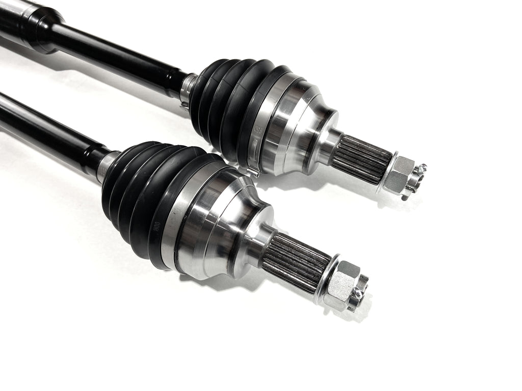 Monster XP Series Rear CV Axles for Polaris 1334487, Left & Right, RZR XP XP4 1000, RZR XP XP4 Turbo, RZR RS1, Telescoping, Built Tough, 4340 Chromoly Steel, Factory Length with 4" of Travel 4