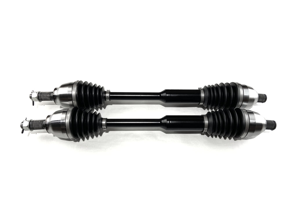 Monster XP Series Rear CV Axles & Brgs for Polaris 1336922, Left & Right, RZR PRO XP XP4, Telescoping, Built Tough, 4340 Chromoly Steel, Direct Fit, Factory Length with 4" of Travel 3
