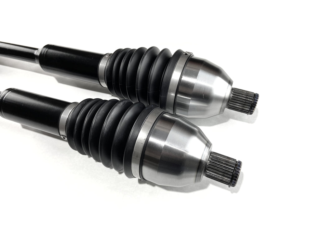 Monster XP Series Full CV Axle Set for Polaris RZR PRO XP XP4 2020-2024, Front & Rear, Telescoping, Built Tough, 4340 Chromoly Steel, Direct Fit, Factory Length with 4" of Travel 3