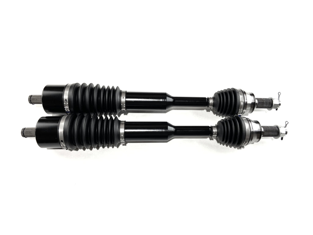 Monster XP Series Front CV Axles for Polaris 1334202, Left & Right, Scrambler & Sportsman 1000 S 55", Telescoping, Built Tough, 4340 Chromoly Steel, Direct Fit, Factory Length with 4" of Travel 1