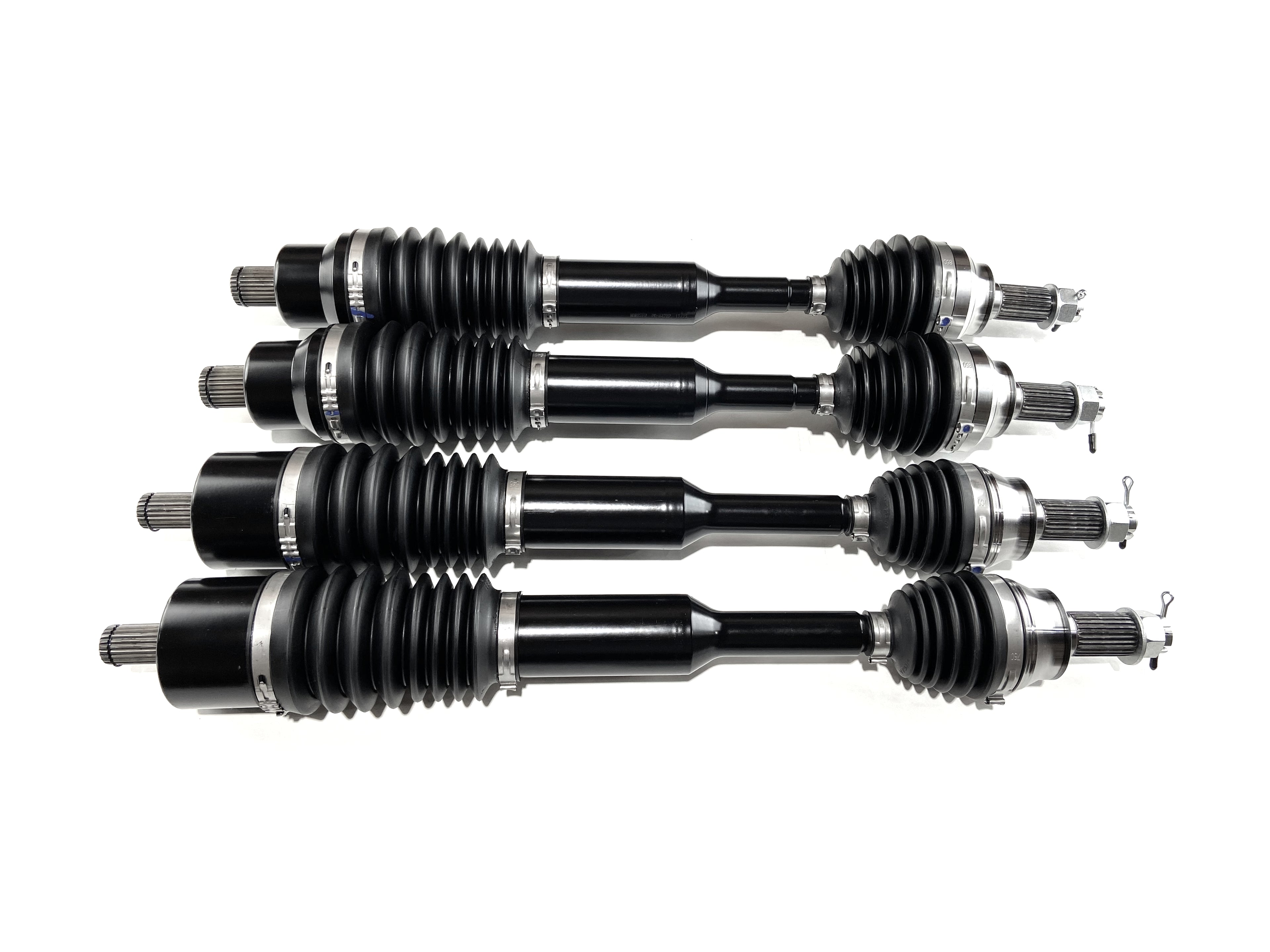 Monster XP Series Full CV Axle Set for Polaris 1334202, 1334203, Front & Rear, Scrambler & Sportsman 1000 S 55", Telescoping, Built Tough, 4340 Chromoly Steel, Direct Fit, Factory Length with 4" of Travel 1