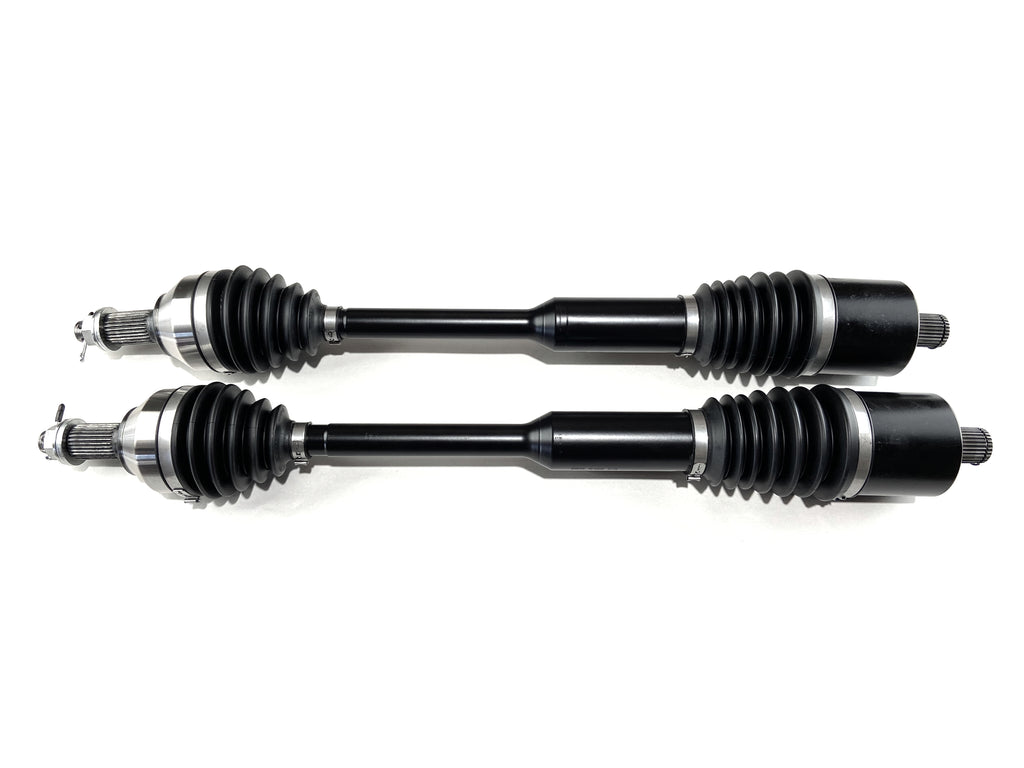 Monster XP Series Front CV Axles for Polaris 1334389, Left & Right, RZR PRO XP XP4, Telescoping, Built Tough, 4340 Chromoly Steel, Direct Fit, Factory Length with 4" of Travel 1