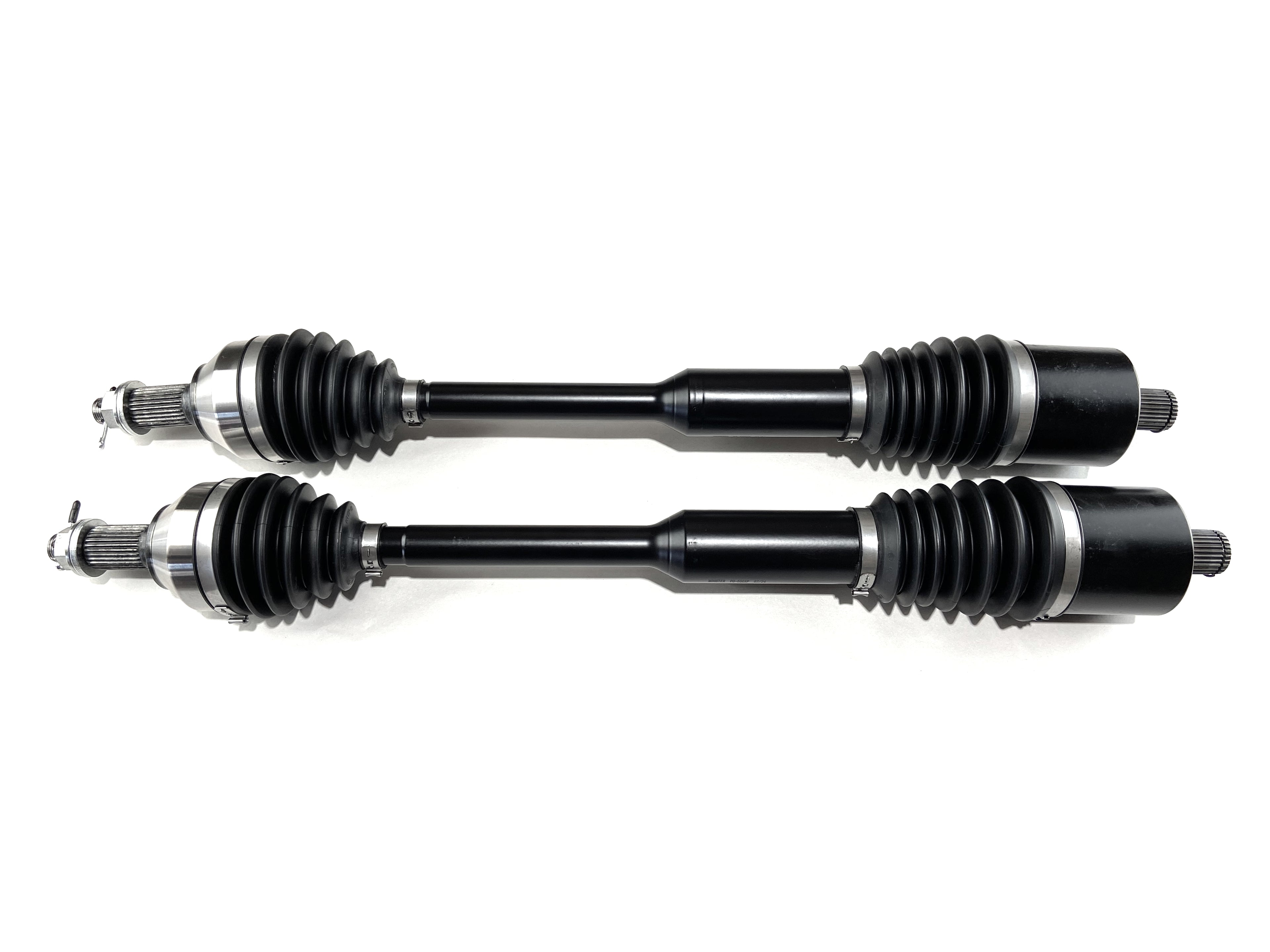 Monster XP Series Front CV Axles for Polaris 1334389, Left & Right, RZR PRO XP XP4, Telescoping, Built Tough, 4340 Chromoly Steel, Direct Fit, Factory Length with 4" of Travel 1