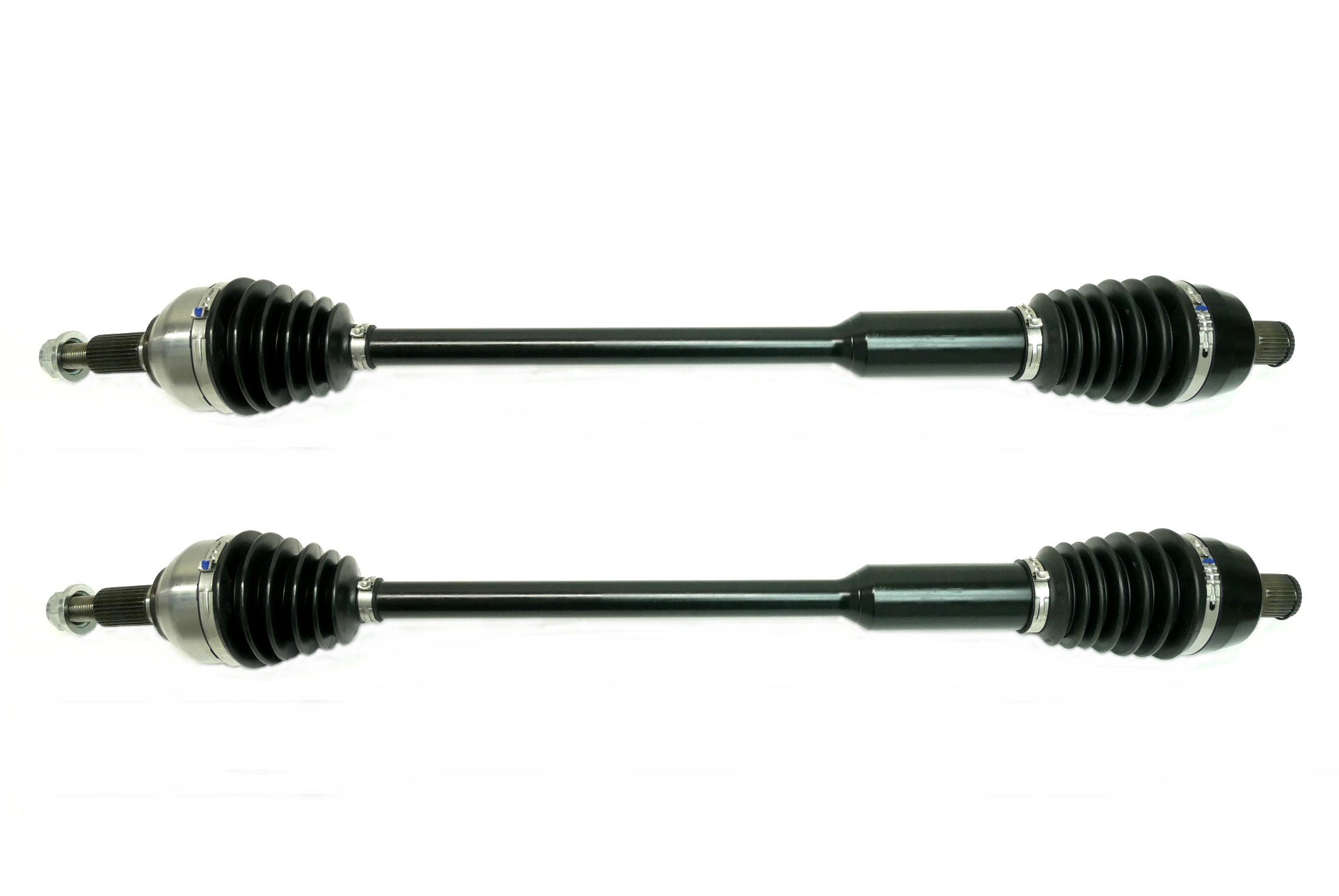 Monster XP Series Front CV Axles for Polaris 1334560, Left & Right, RZR Turbo R R4, Telescoping, Built Tough, 4340 Chromoly Steel, Direct Fit, Factory Length with 4" of Travel 1