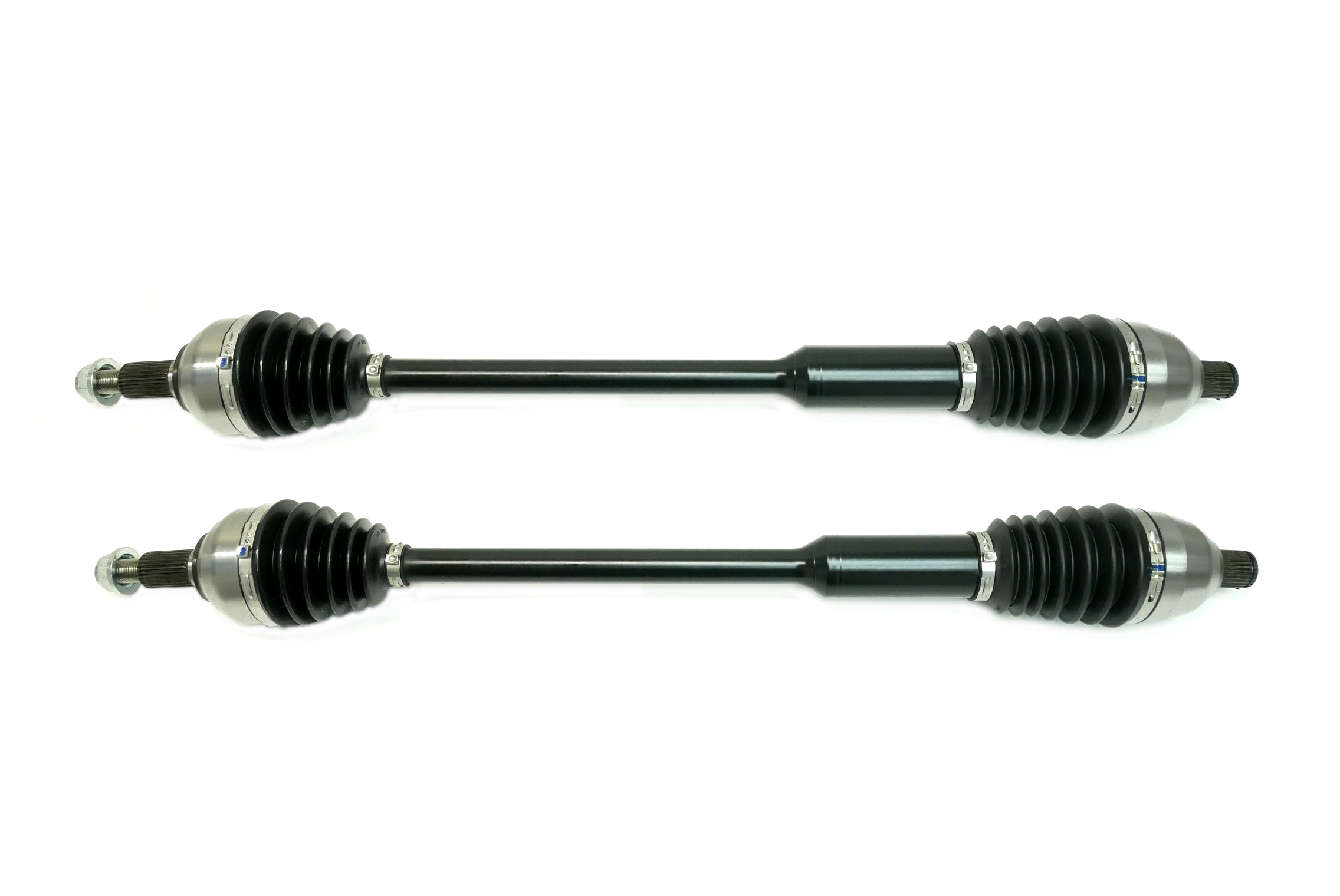 Monster XP Series Rear CV Axles for Polaris 1334593, Left & Right, RZR Turbo R R4, Telescoping, Built Tough, 4340 Chromoly Steel, Direct Fit, Factory Length with 4" of Travel 1