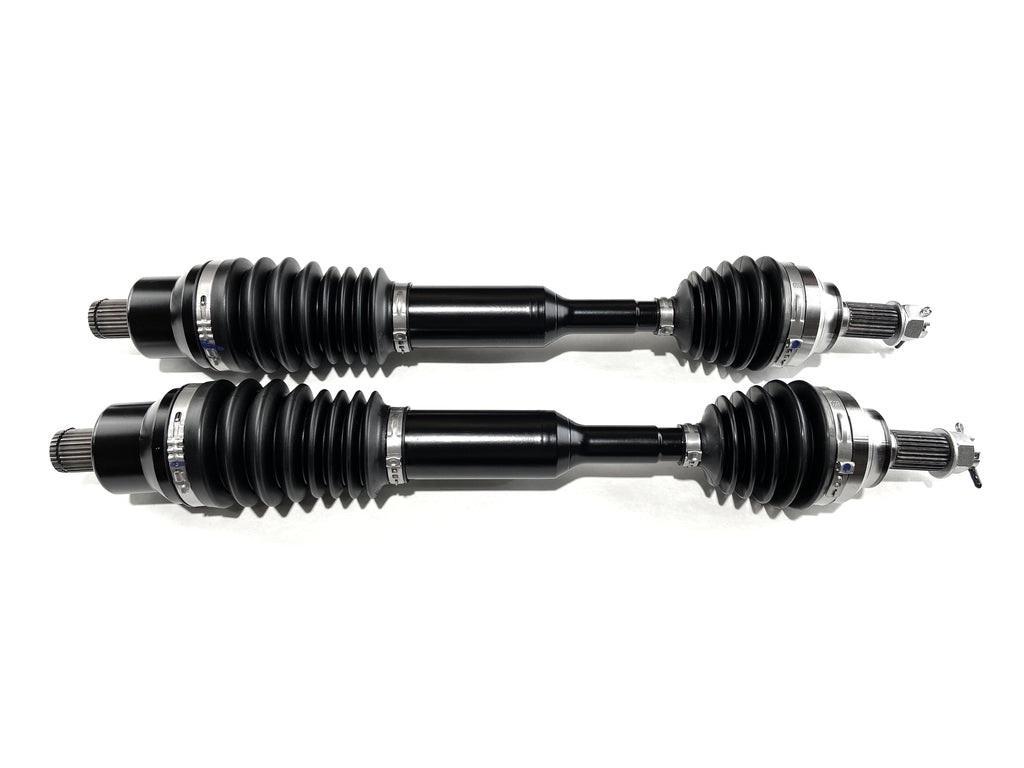 Monster XP Series Rear CV Axles for Polaris 1334203, Left & Right, Scrambler & Sportsman 1000 S 55", Telescoping, Built Tough, 4340 Chromoly Steel, Direct Fit, Factory Length with 4" of Travel 1