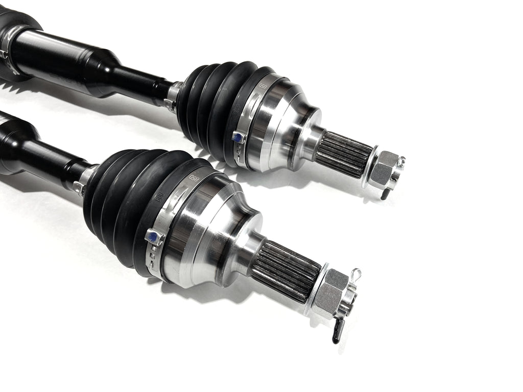 Monster XP Series Rear CV Axles for Polaris 1334203, Left & Right, Scrambler & Sportsman 1000 S 55", Telescoping, Built Tough, 4340 Chromoly Steel, Direct Fit, Factory Length with 4" of Travel 4