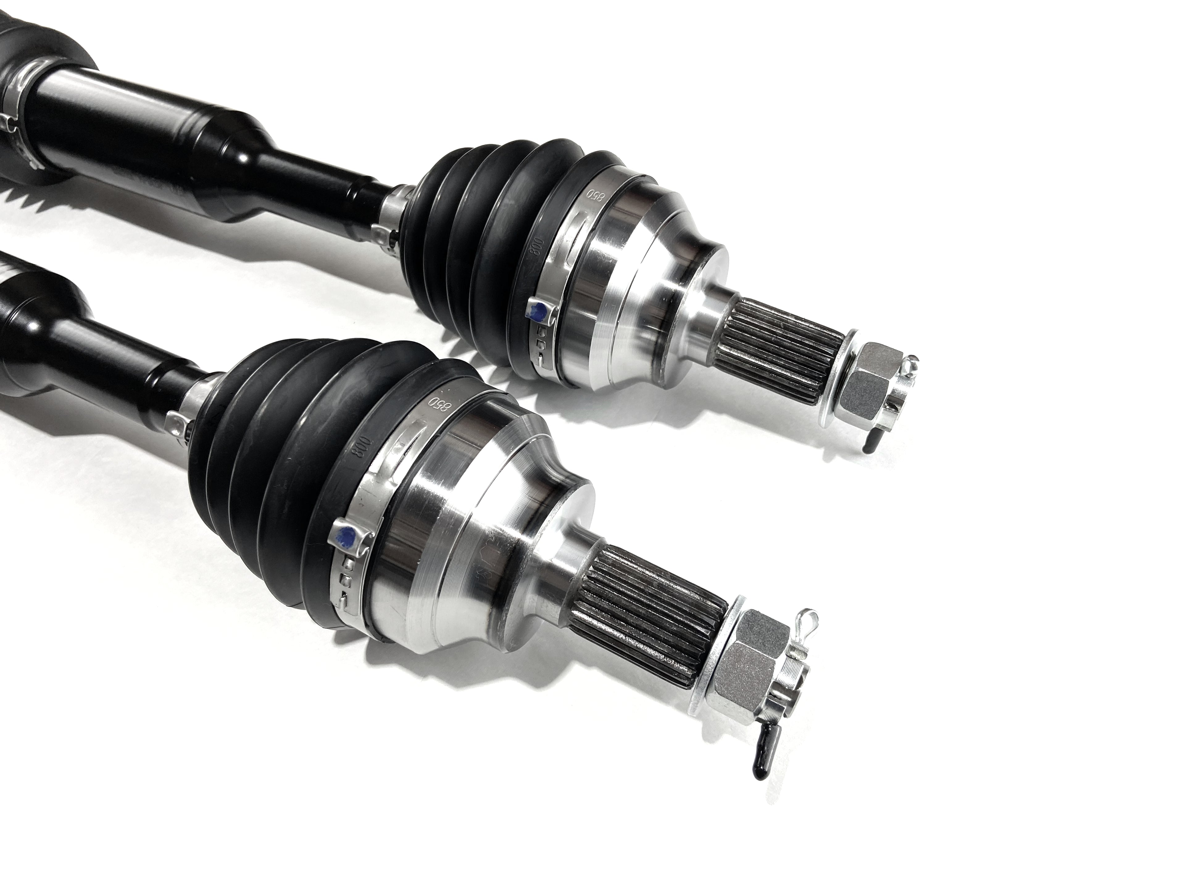 Monster XP Series Rear CV Axles for Polaris 1334203, Left & Right, Scrambler & Sportsman 1000 S 55", Telescoping, Built Tough, 4340 Chromoly Steel, Direct Fit, Factory Length with 4" of Travel 4