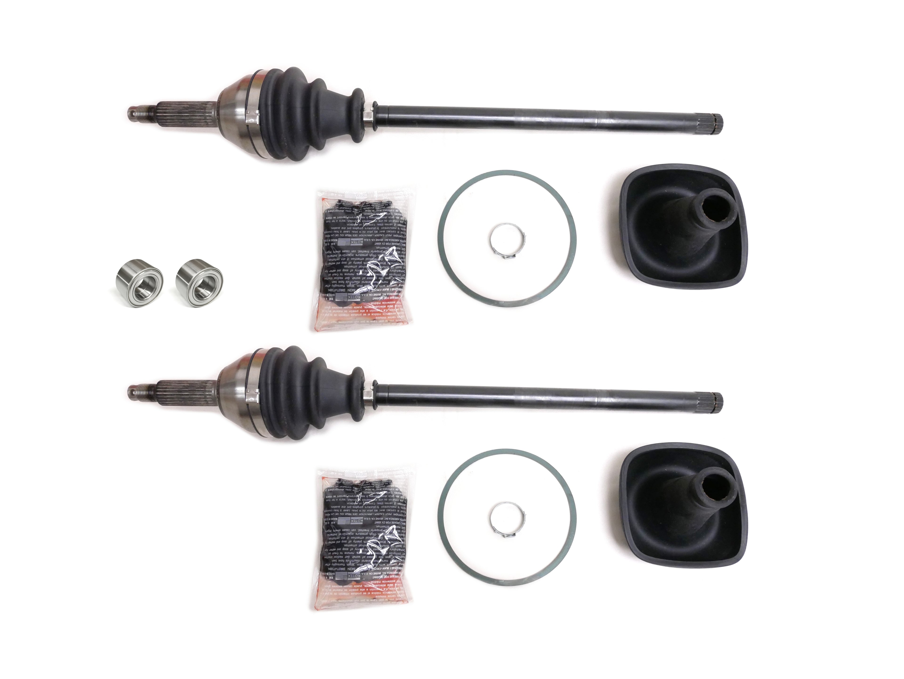 Rear Halfshafts & Bearings for Polaris Outlaw 500 525 IRS 2006-2011 Heavy Duty