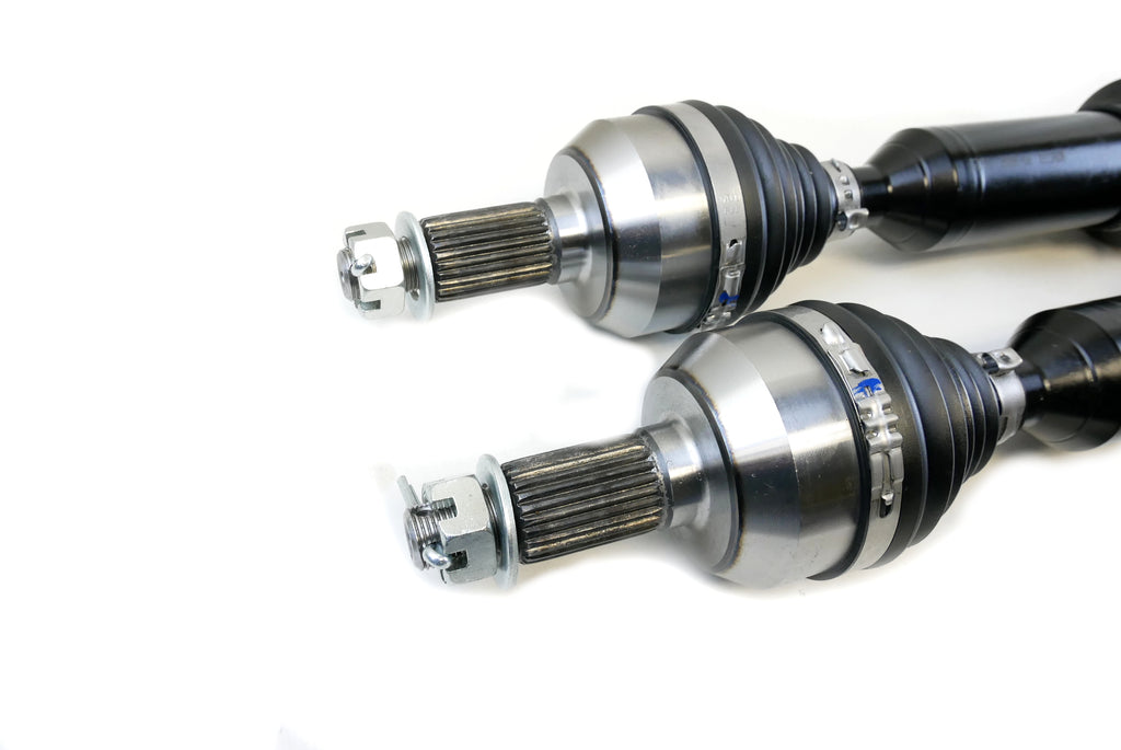 Monster XP Series Rear CV Axles for Polaris  1333949, Left & Right, RZR 900 50" 55" Trail 900, Telescoping, Built Tough, 4340 Chromoly Steel, Direct Fit, Factory Length with 4" of Travel 3