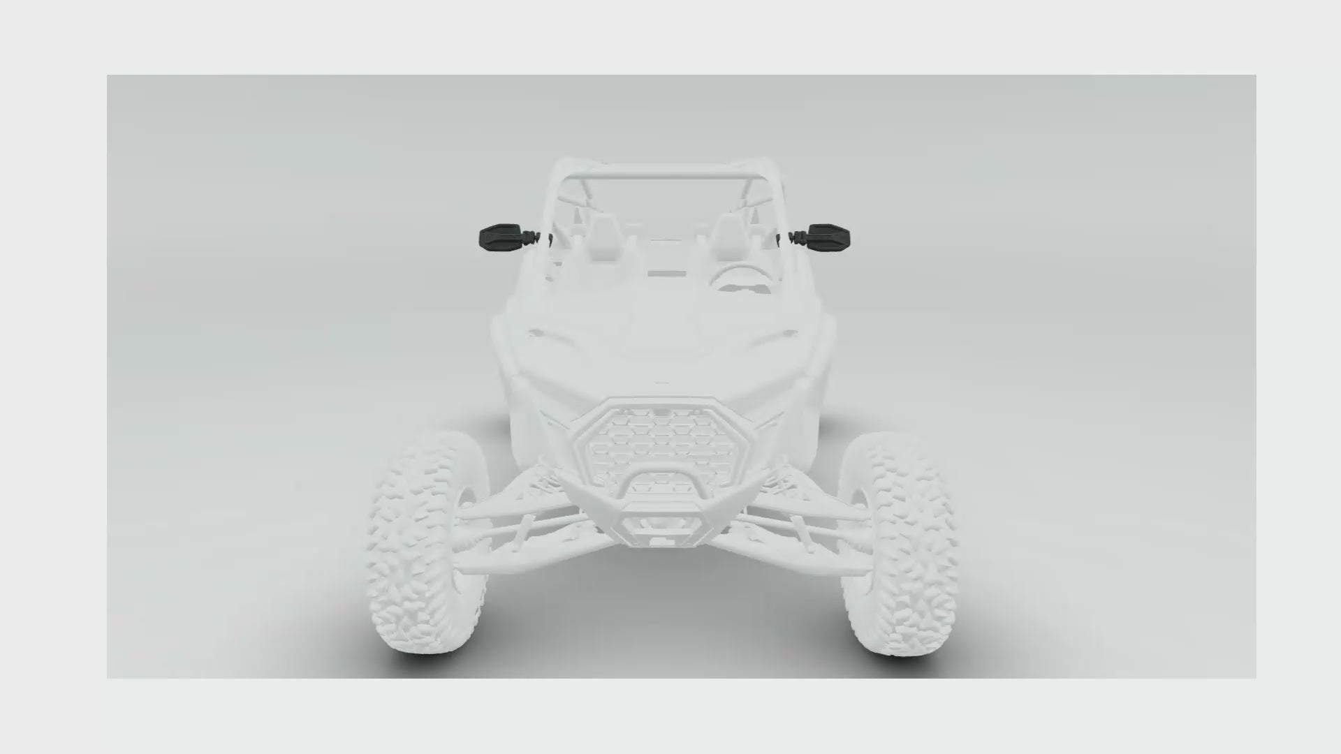 Polaris RZR Side View Convex Pro Armor Mirrors | 2891232